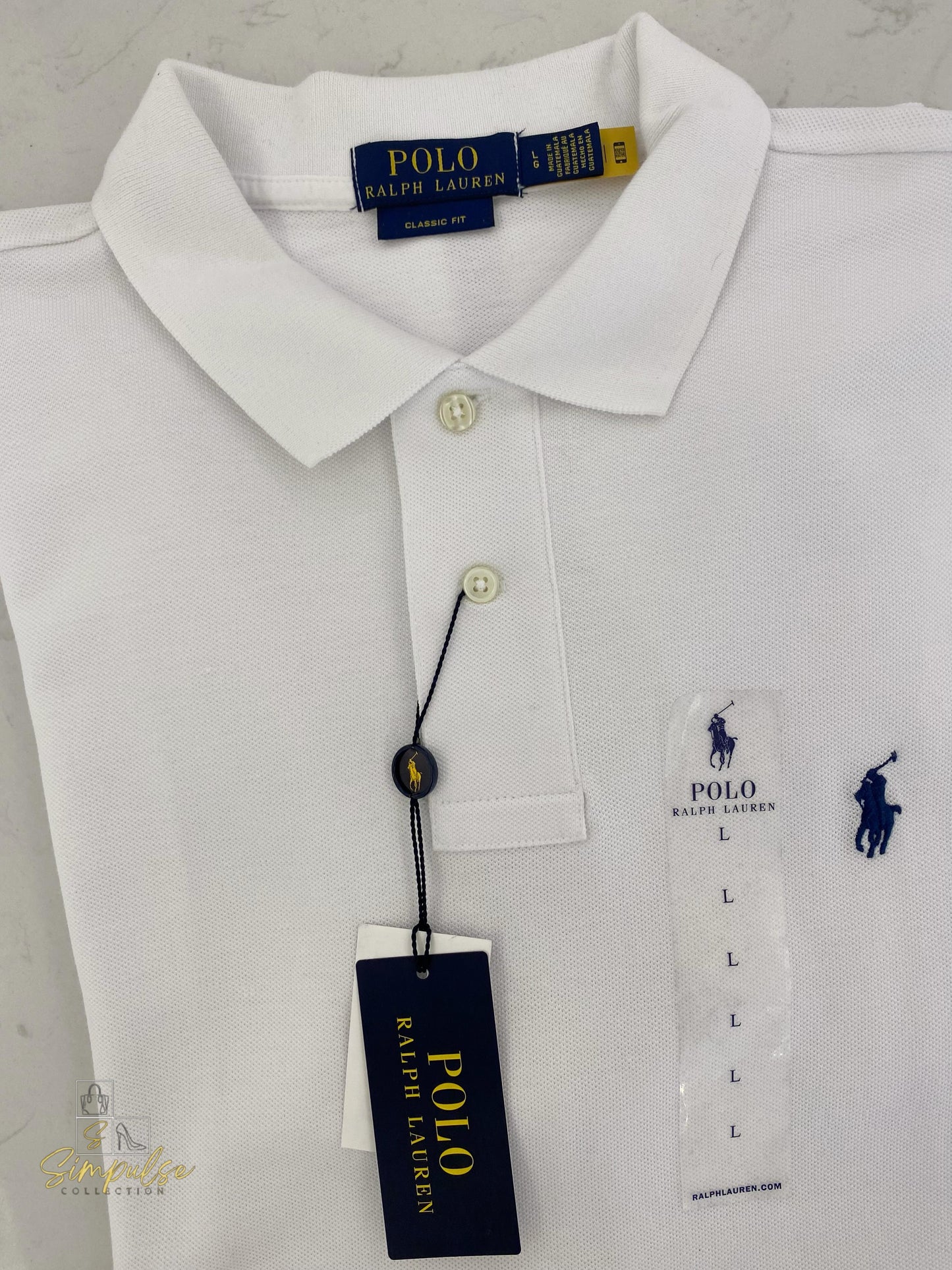 Ralph Lauren White Poloshirt