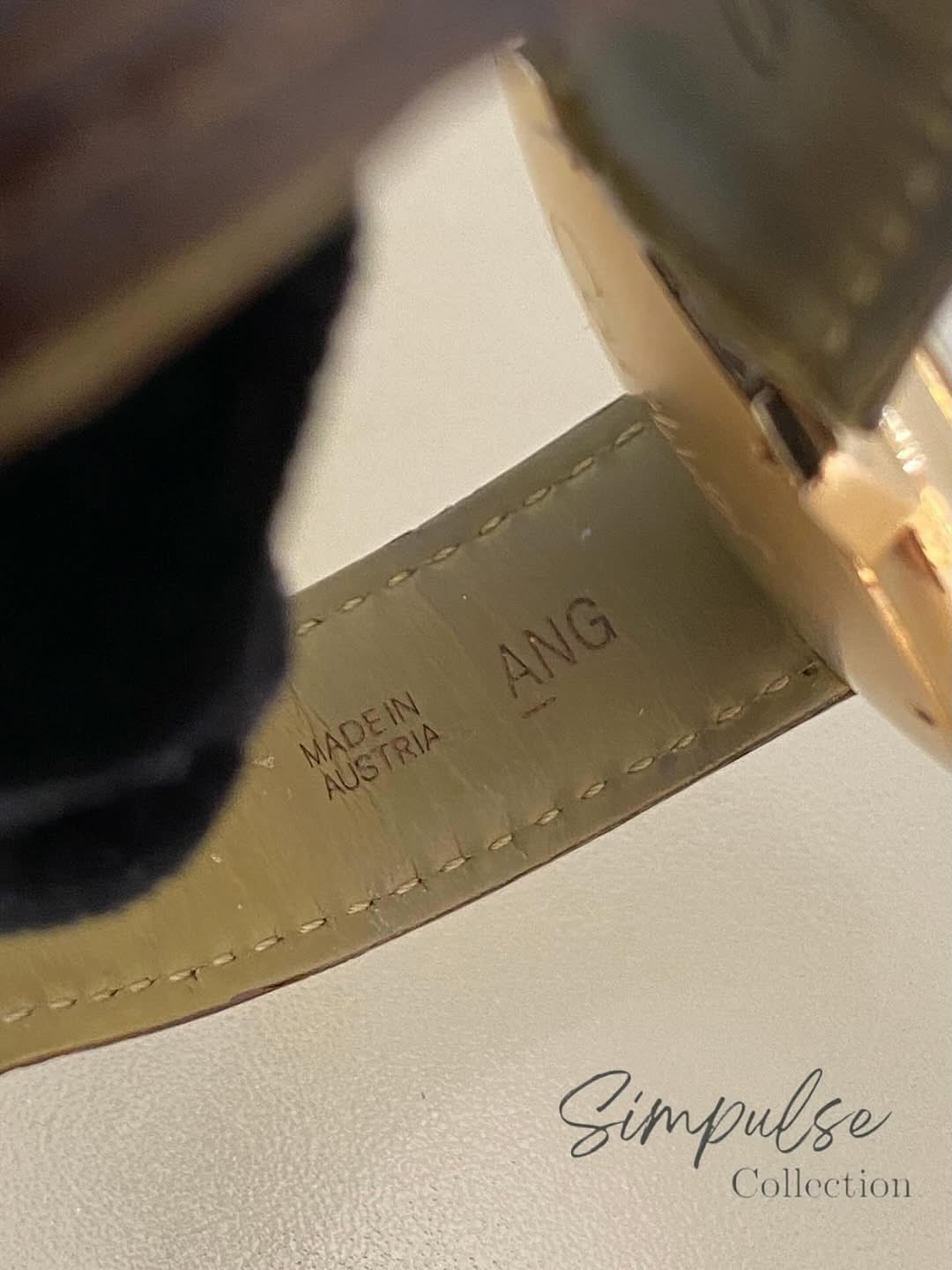 Cartier Ballon Bleu RG Leather Strp