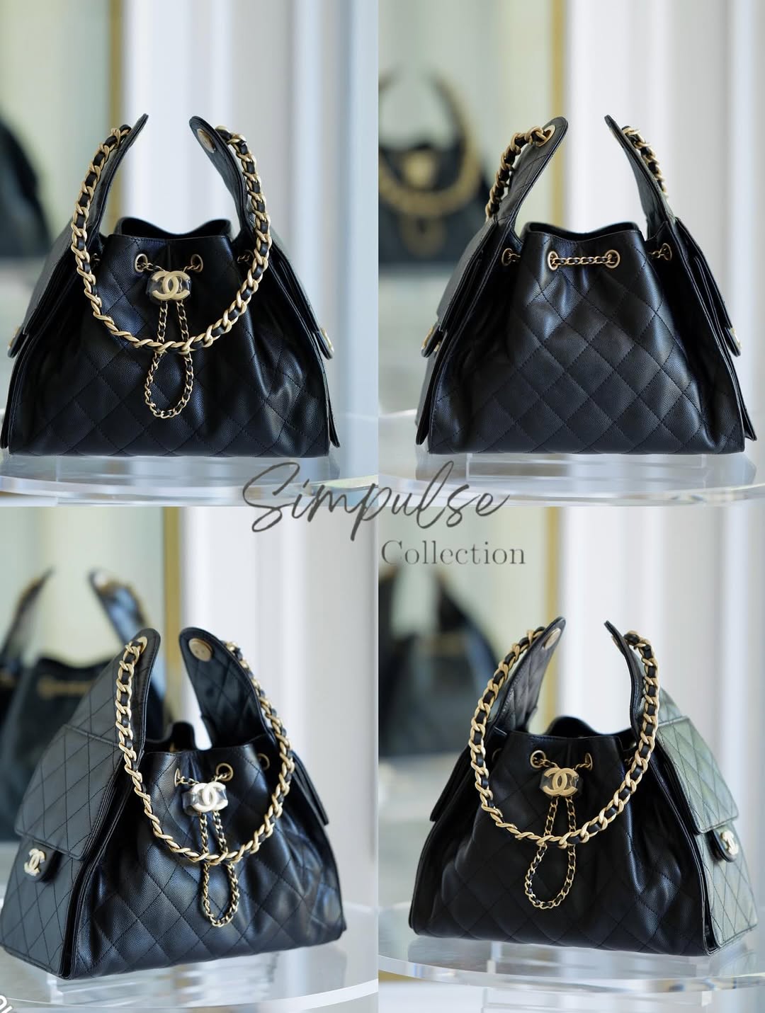 Chanel 25 Small Caviar GHW