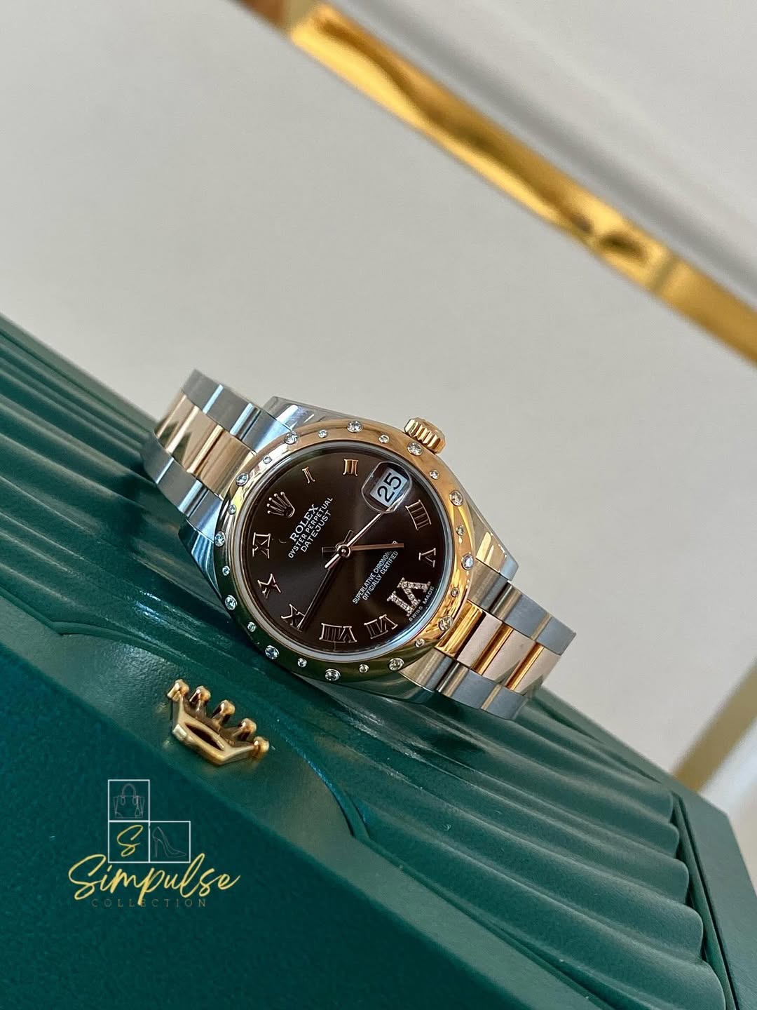 ROLEX Datejust 31mm Two Tone RG