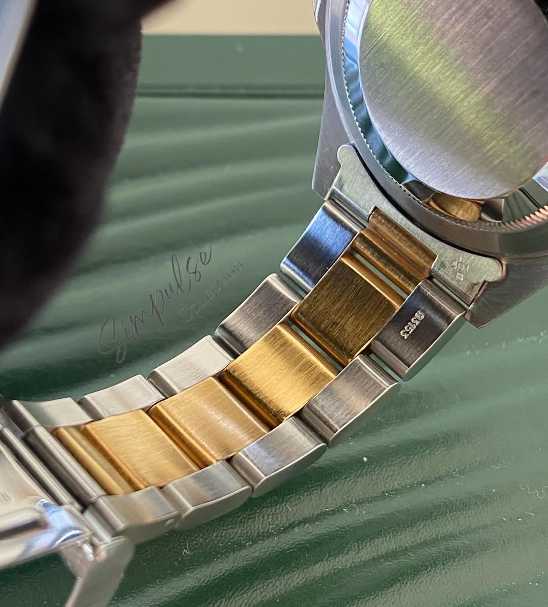 ROLEX Submariner Date "Bluesy" Royal Blue Dial w/ Oyster Steel Two Tone YG