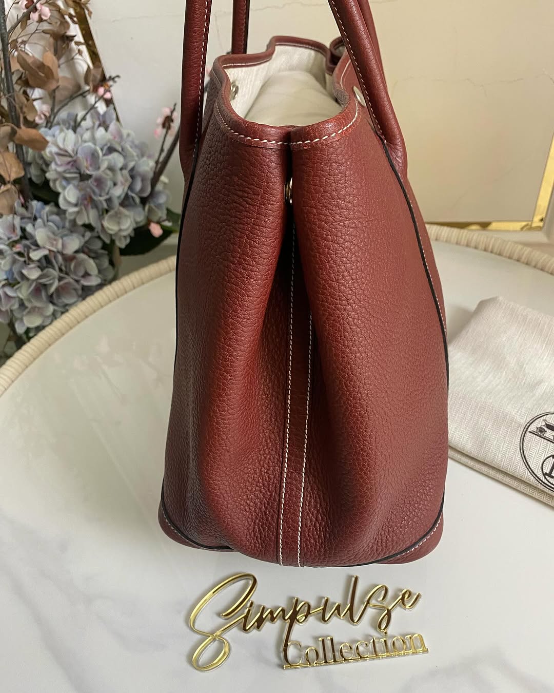 Hermes GPT 36 Rouge Negonda Leather