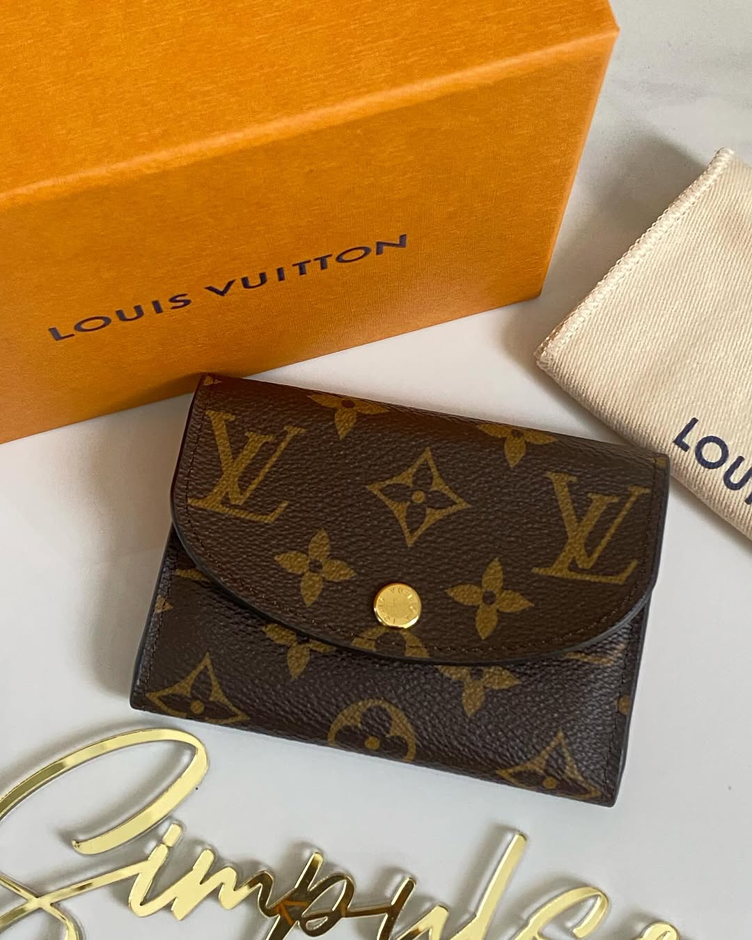 L V Mono Rasalie Coin Purse