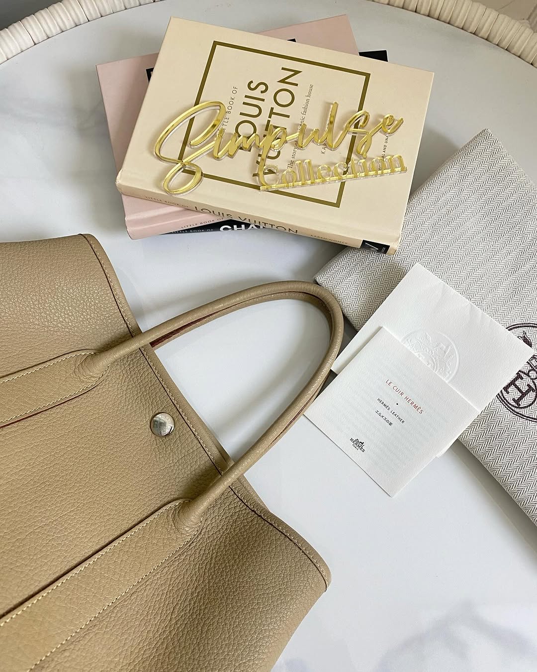 Hermes GPT 30 Poussiere Negonda Leather