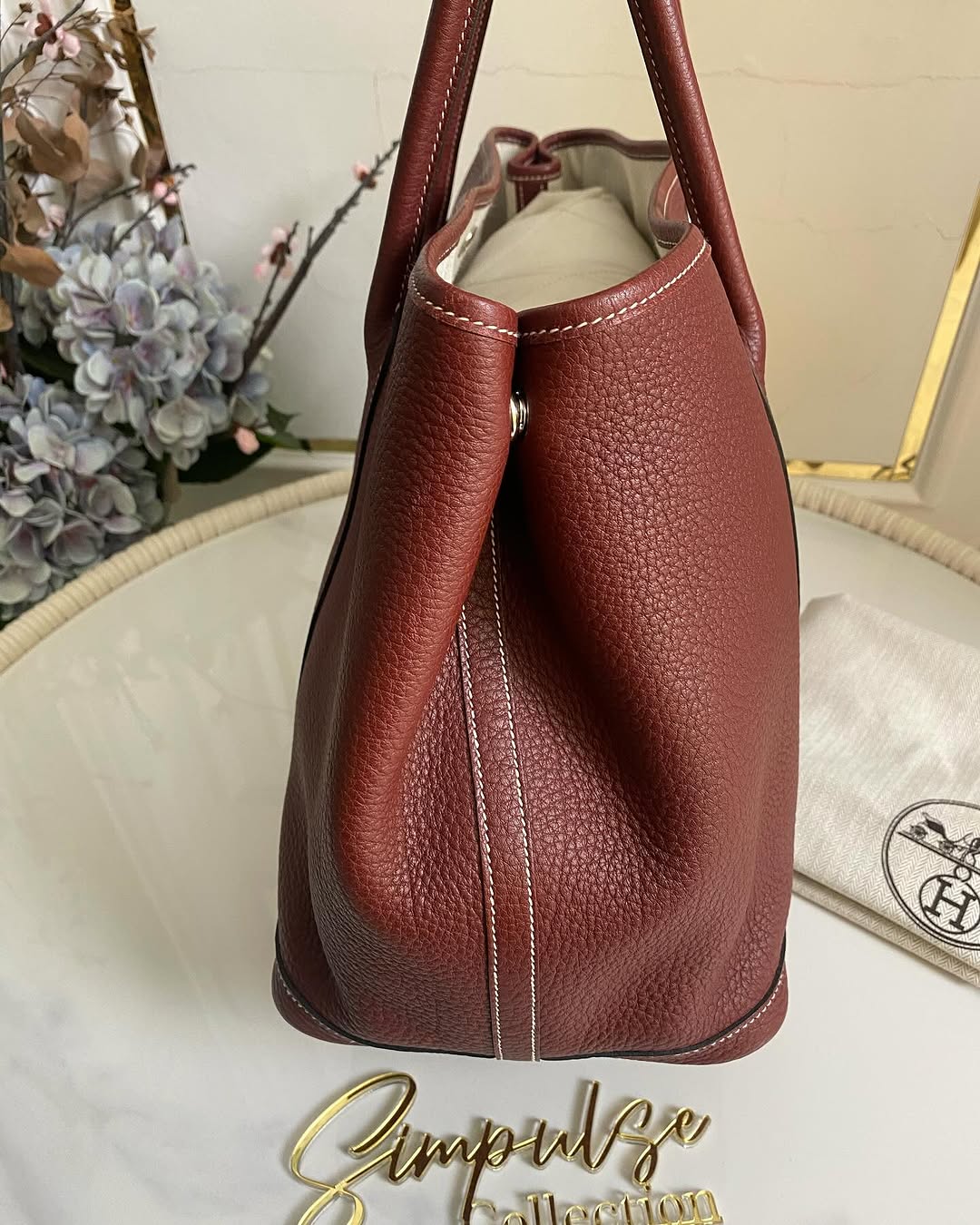 Hermes GPT 36 Rouge Negonda Leather