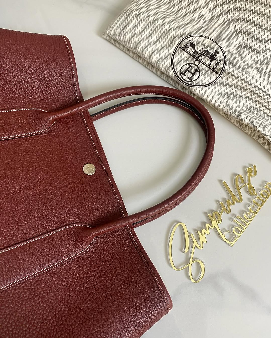 Hermes GPT 36 Rouge Negonda Leather