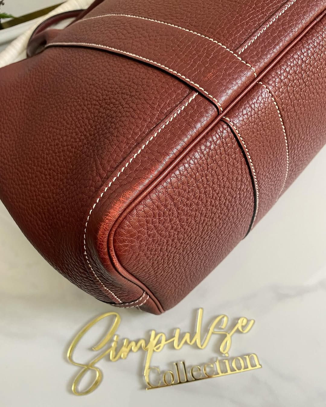 Hermes GPT 36 Rouge Negonda Leather