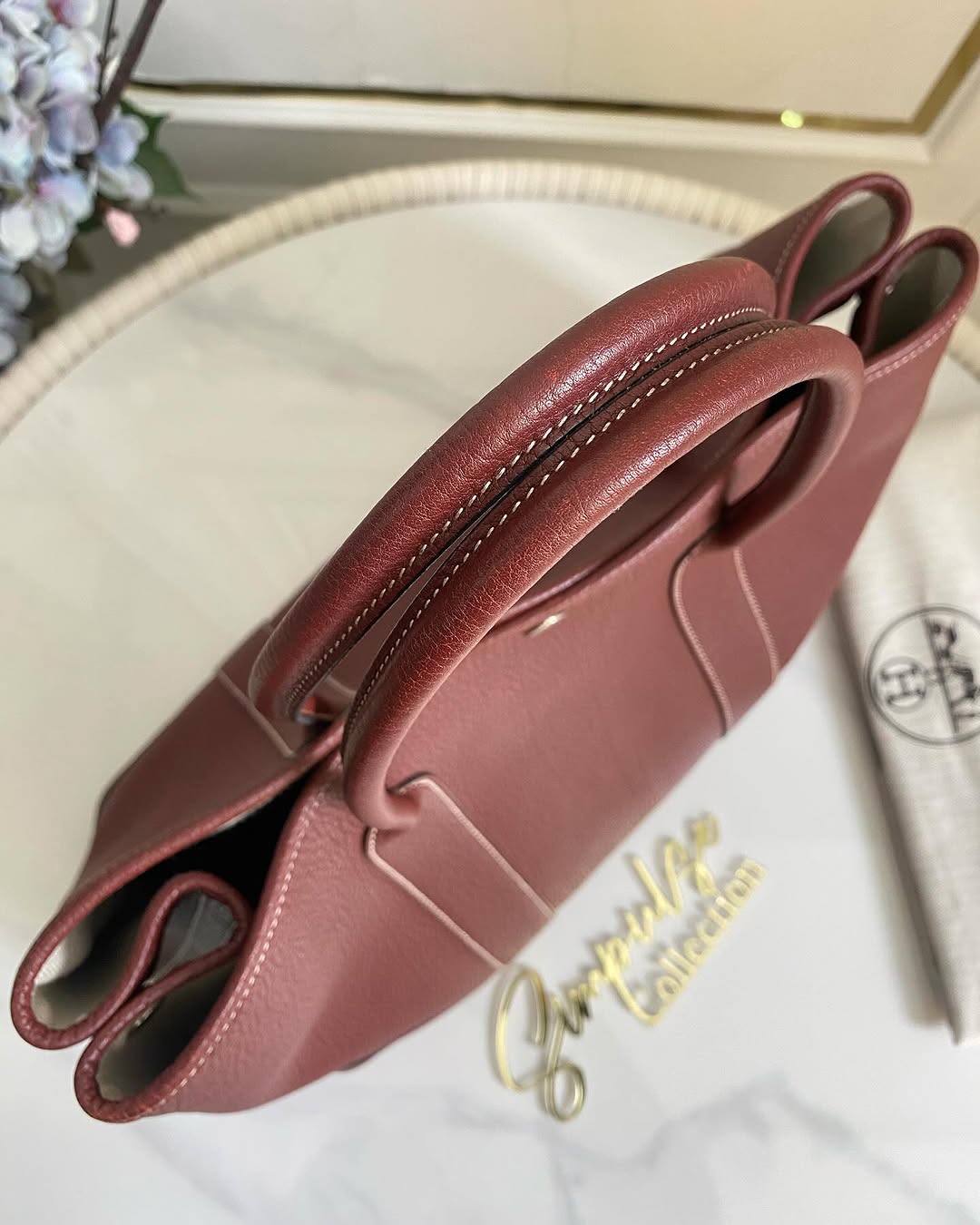 Hermes GPT 36 Rouge Negonda Leather