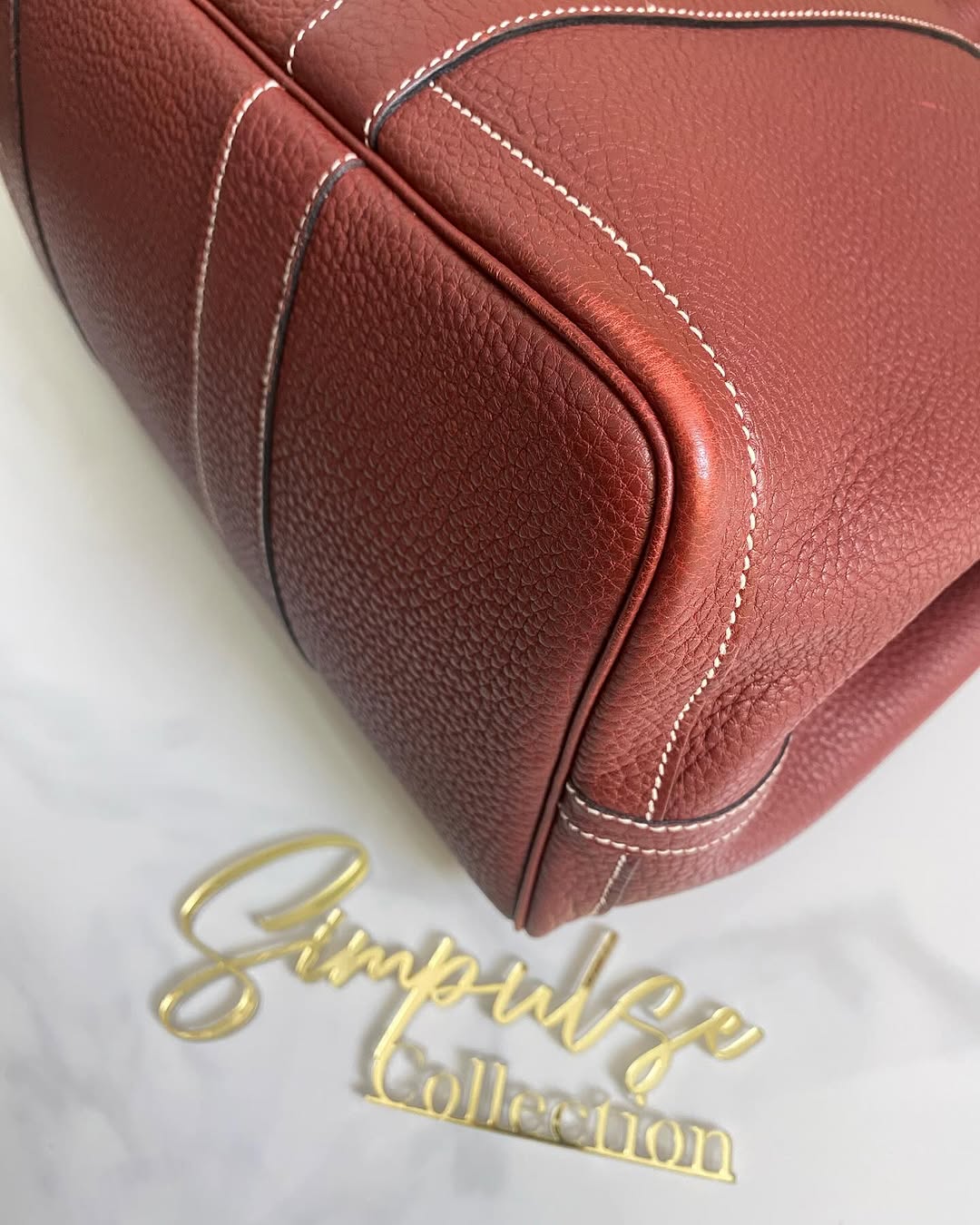 Hermes GPT 36 Rouge Negonda Leather