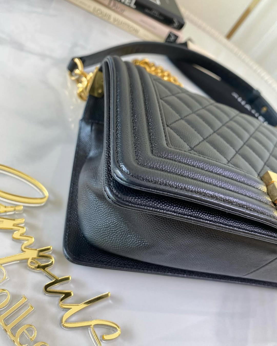 Chanel Leboy Old Medium GHW