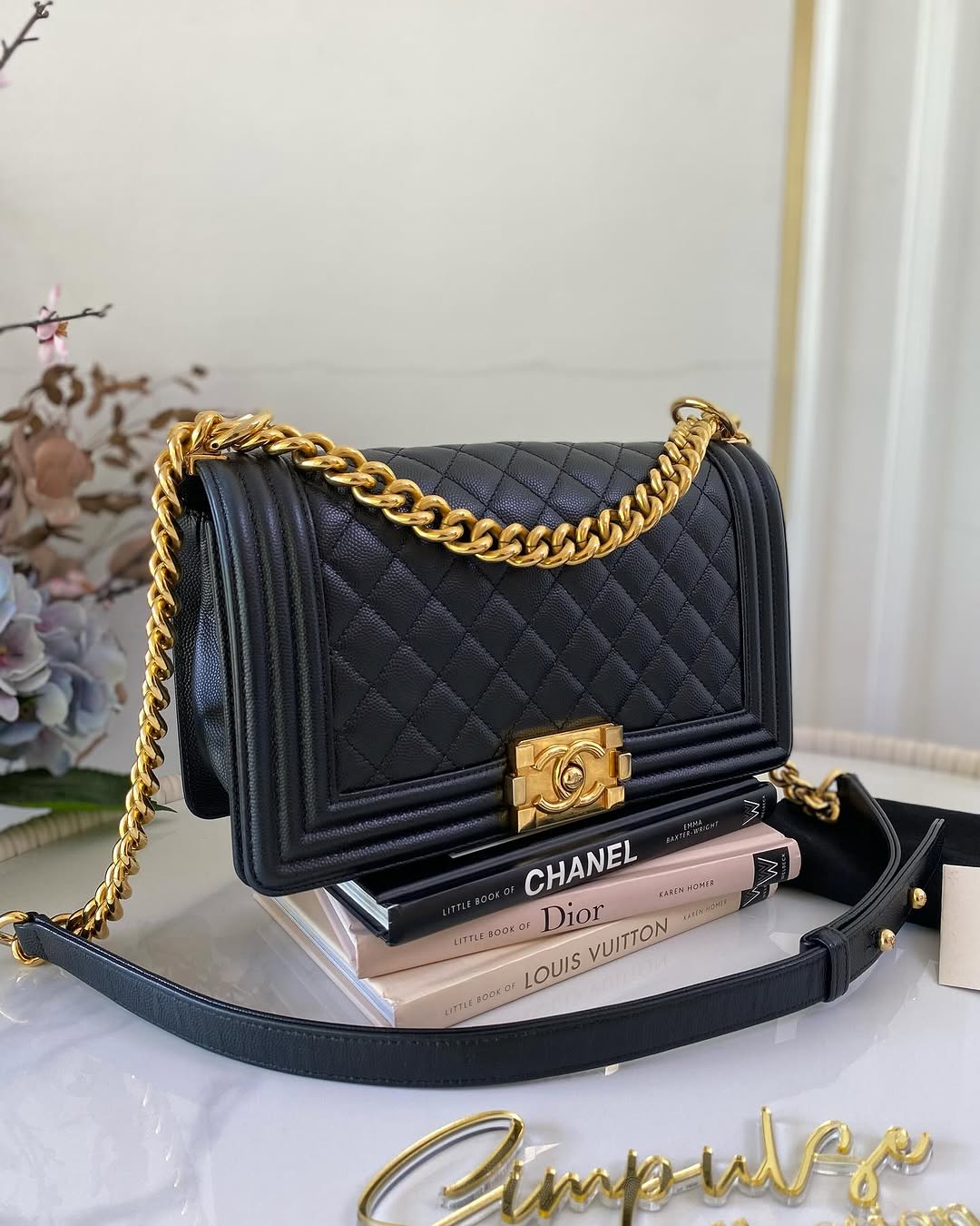 Chanel Leboy Old Medium GHW