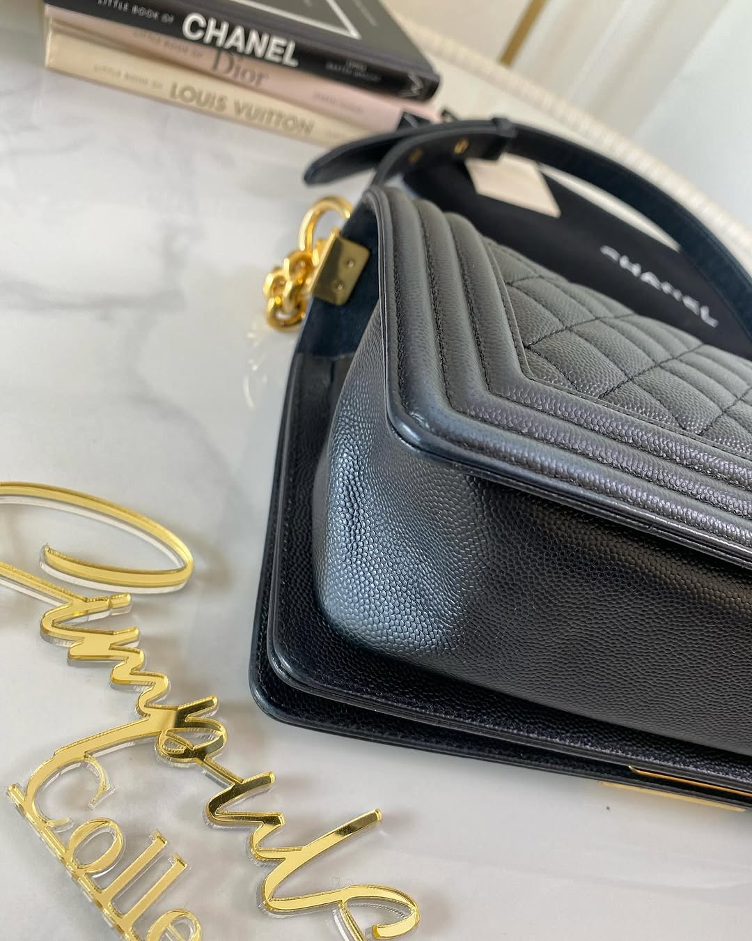 Chanel Leboy Old Medium GHW