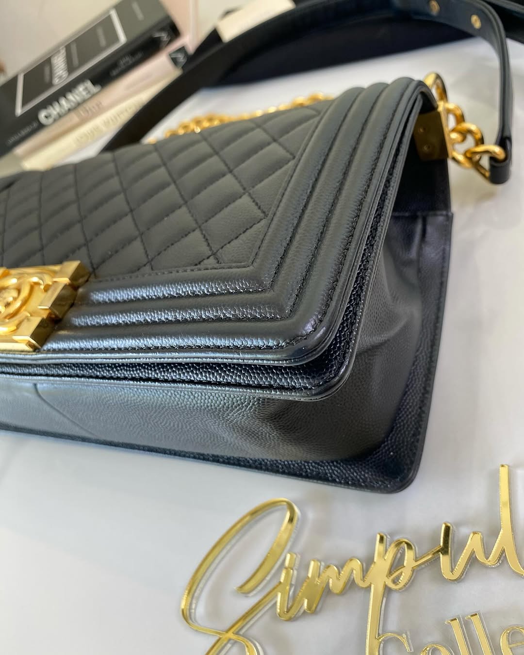 Chanel Leboy Old Medium GHW