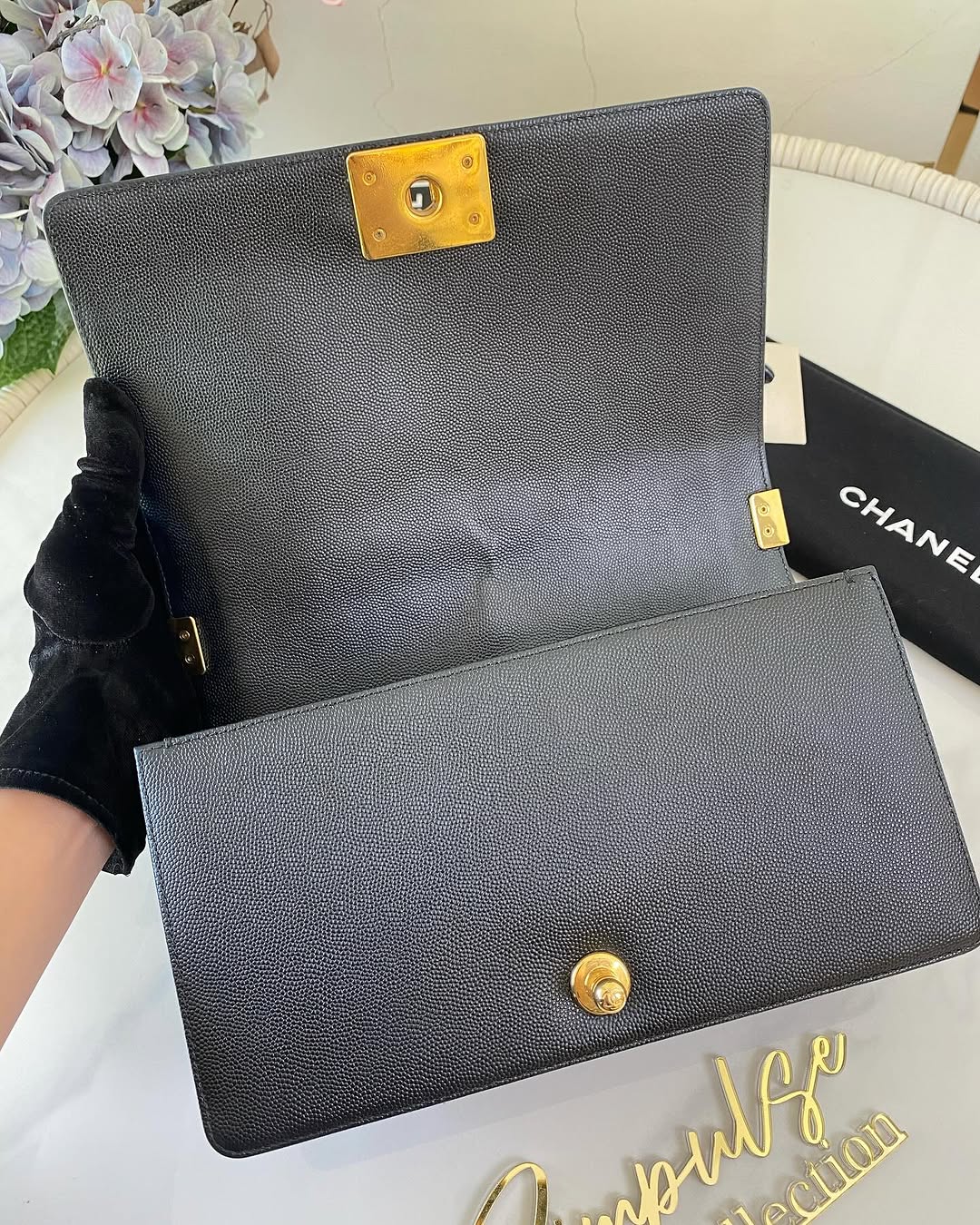 Chanel Leboy Old Medium GHW
