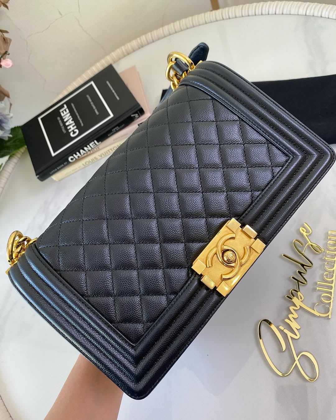 Chanel Leboy Old Medium GHW