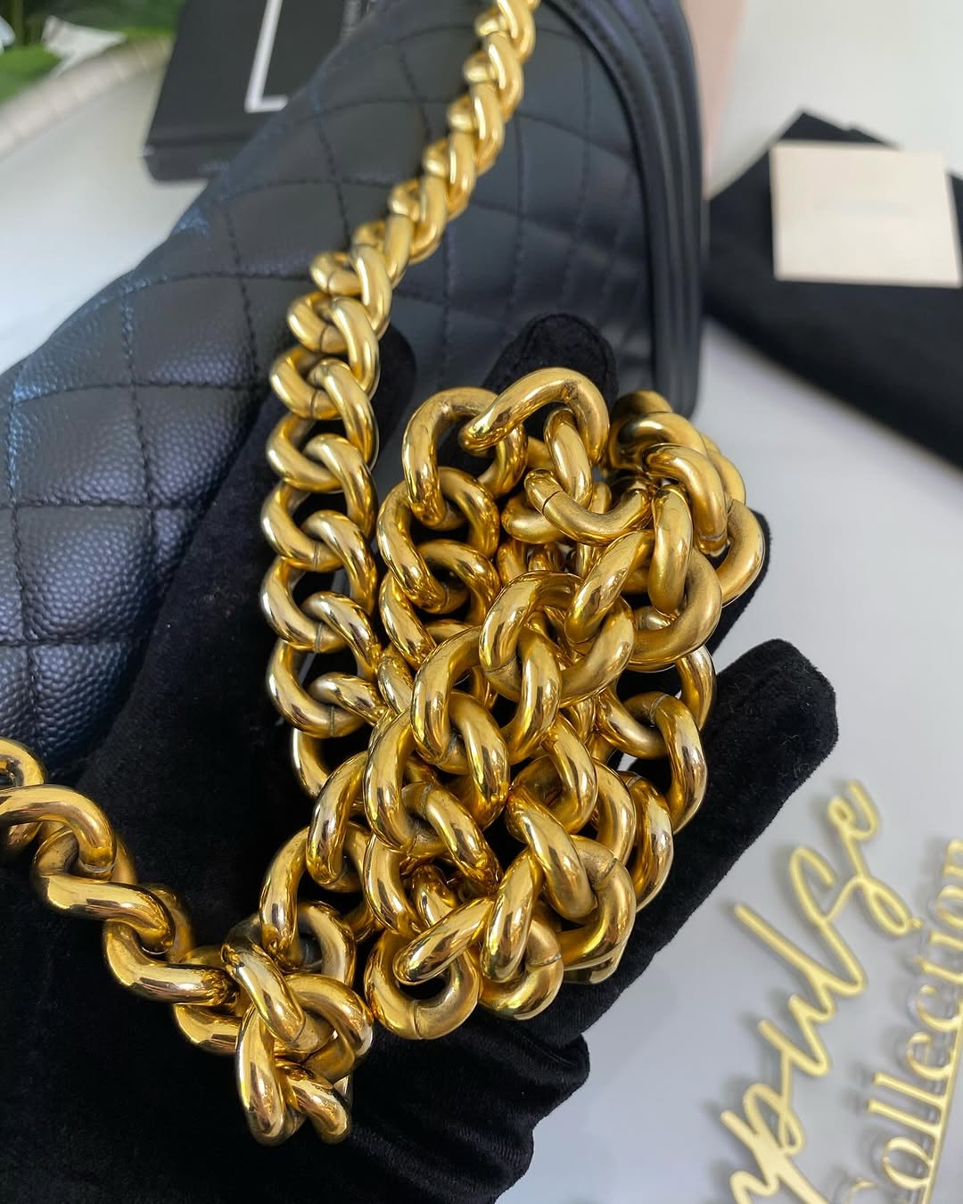 Chanel Leboy Old Medium GHW