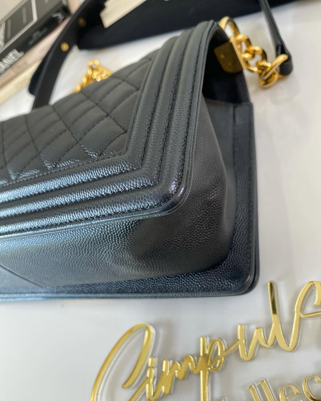 Chanel Leboy Old Medium GHW