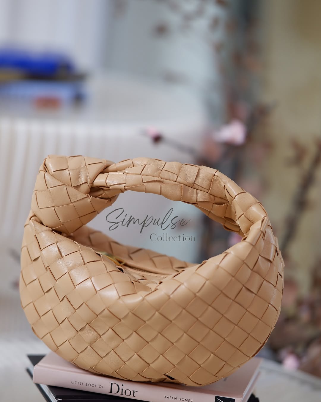 BV Mini Jodie in Almond Beige