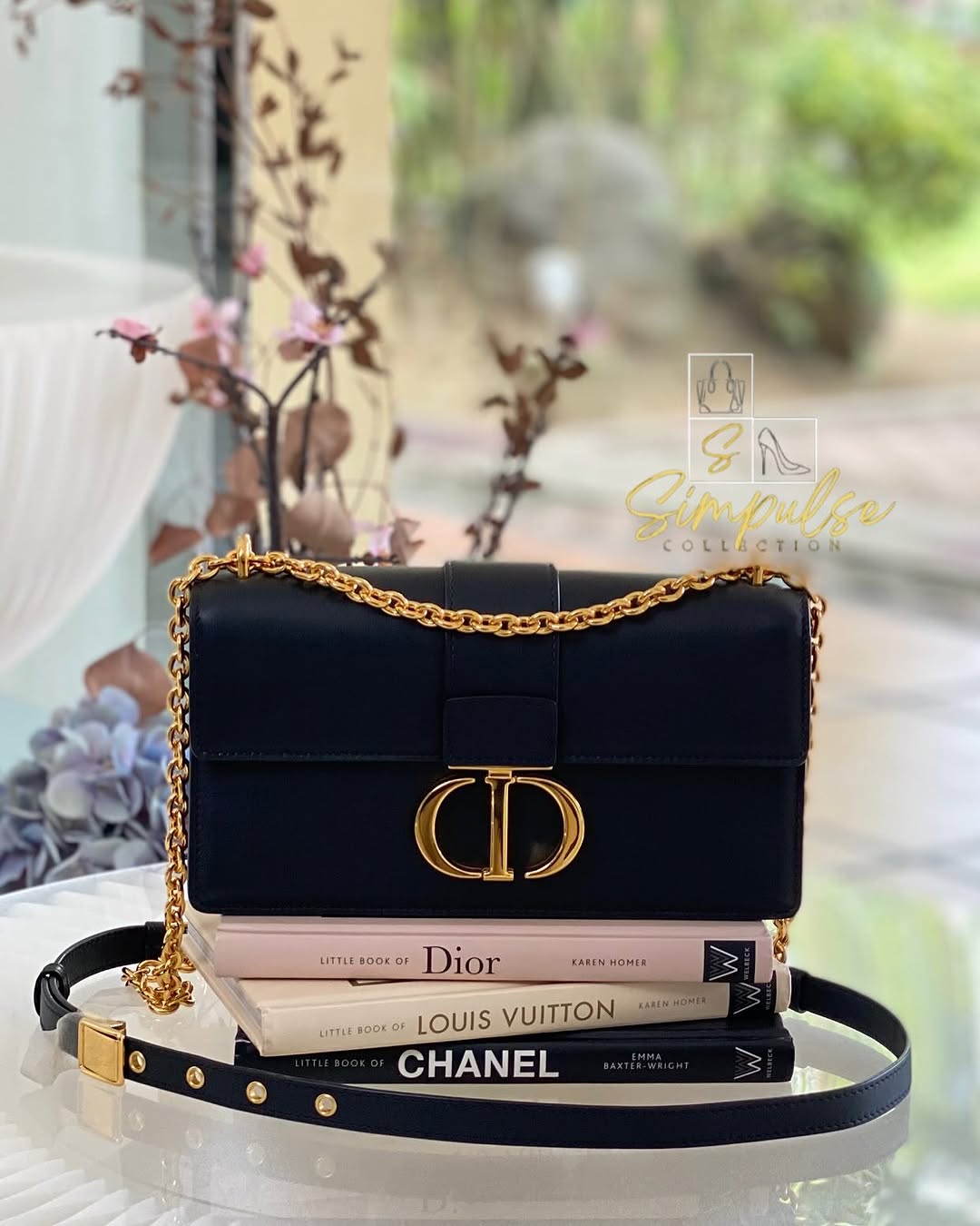 Christian Dior Montaigne East West Chain Gold Hardware
