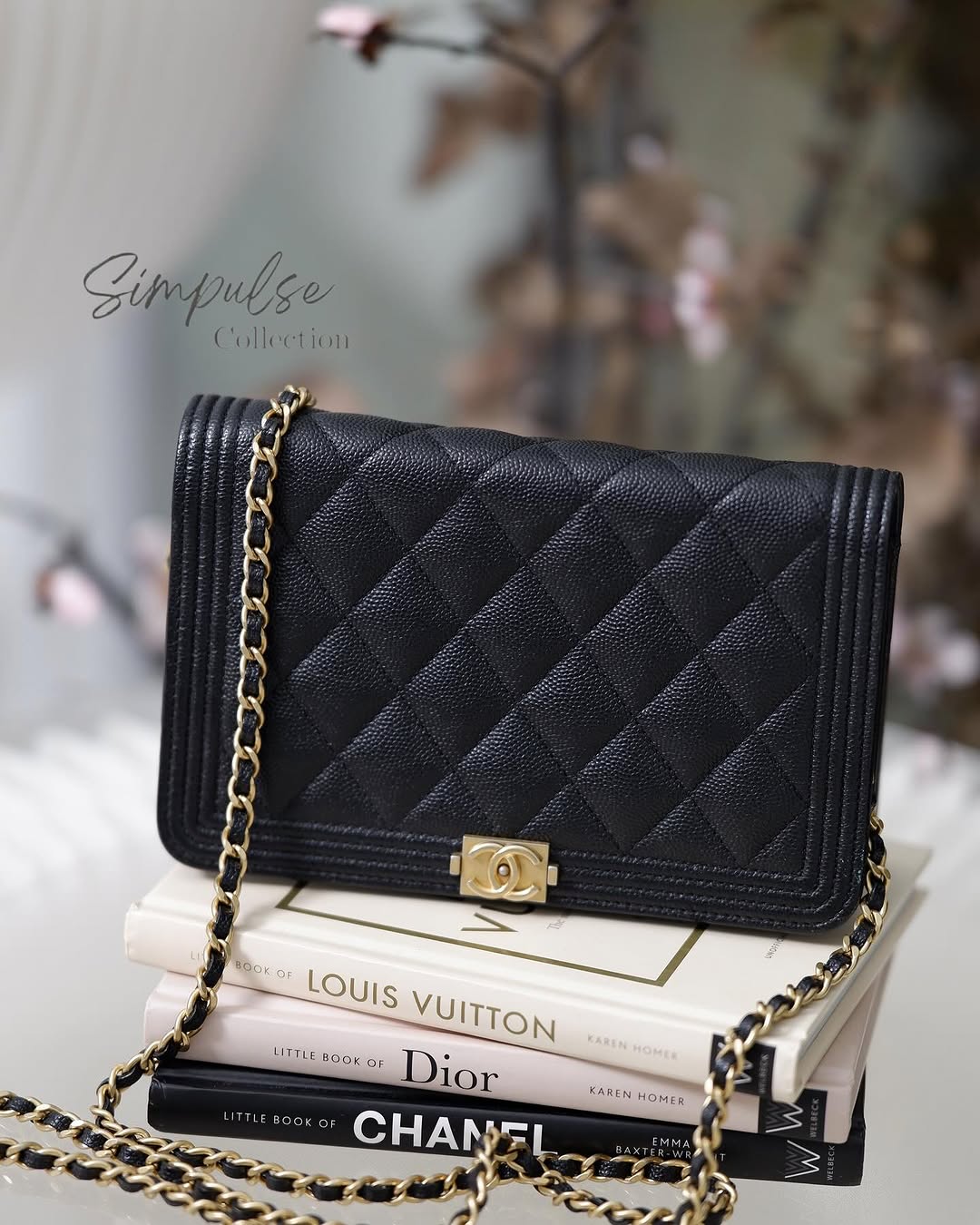 Chanel Leboy Caviar WOC GHW
