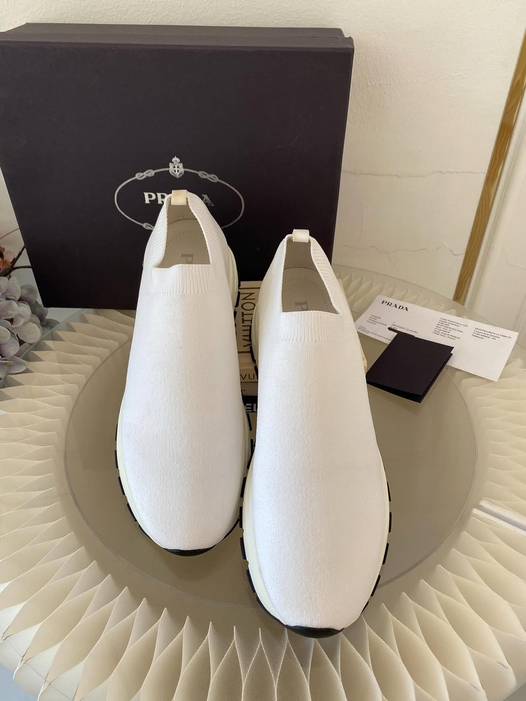 Prada White Sneakers