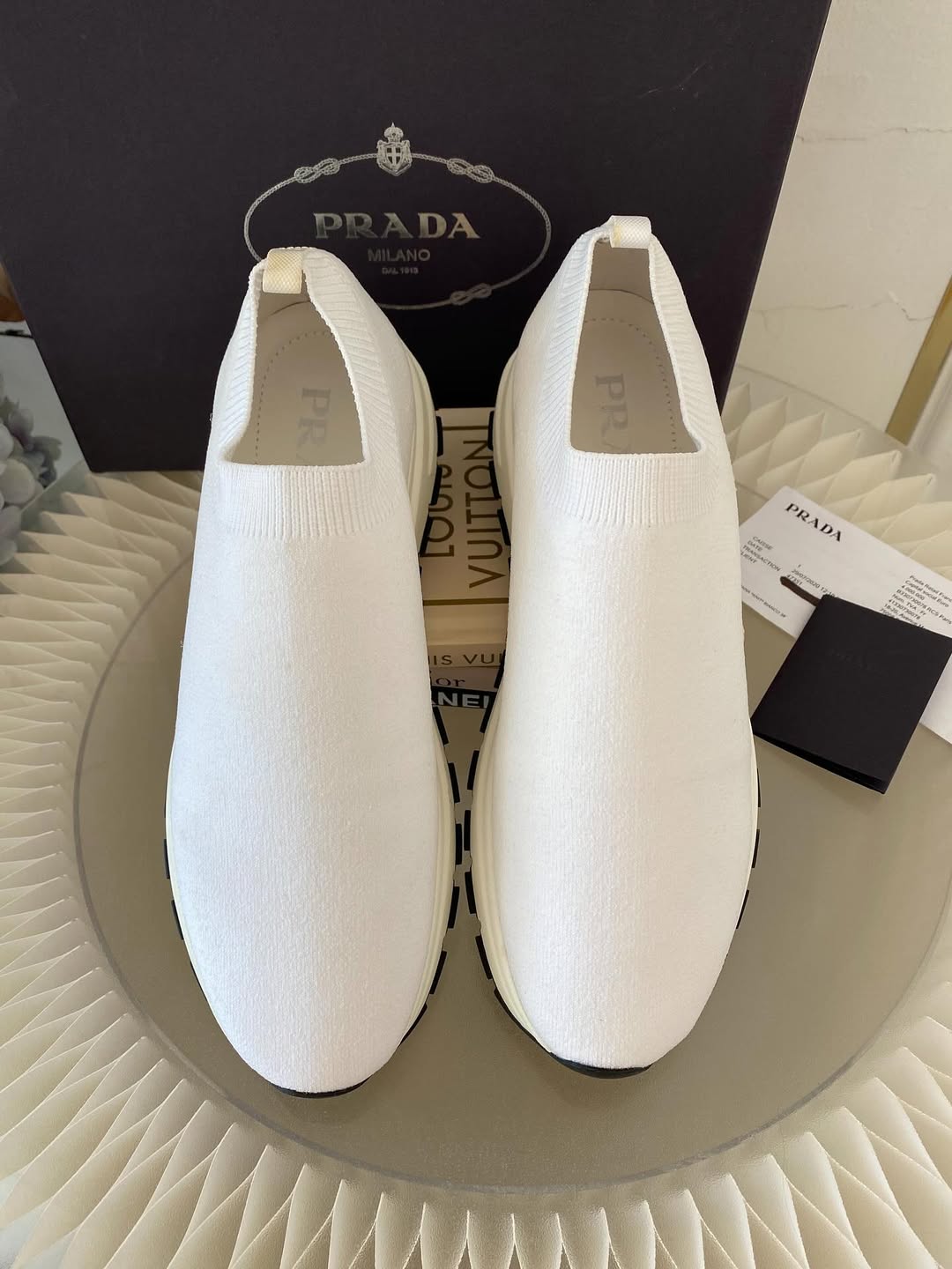 Prada White Sneakers