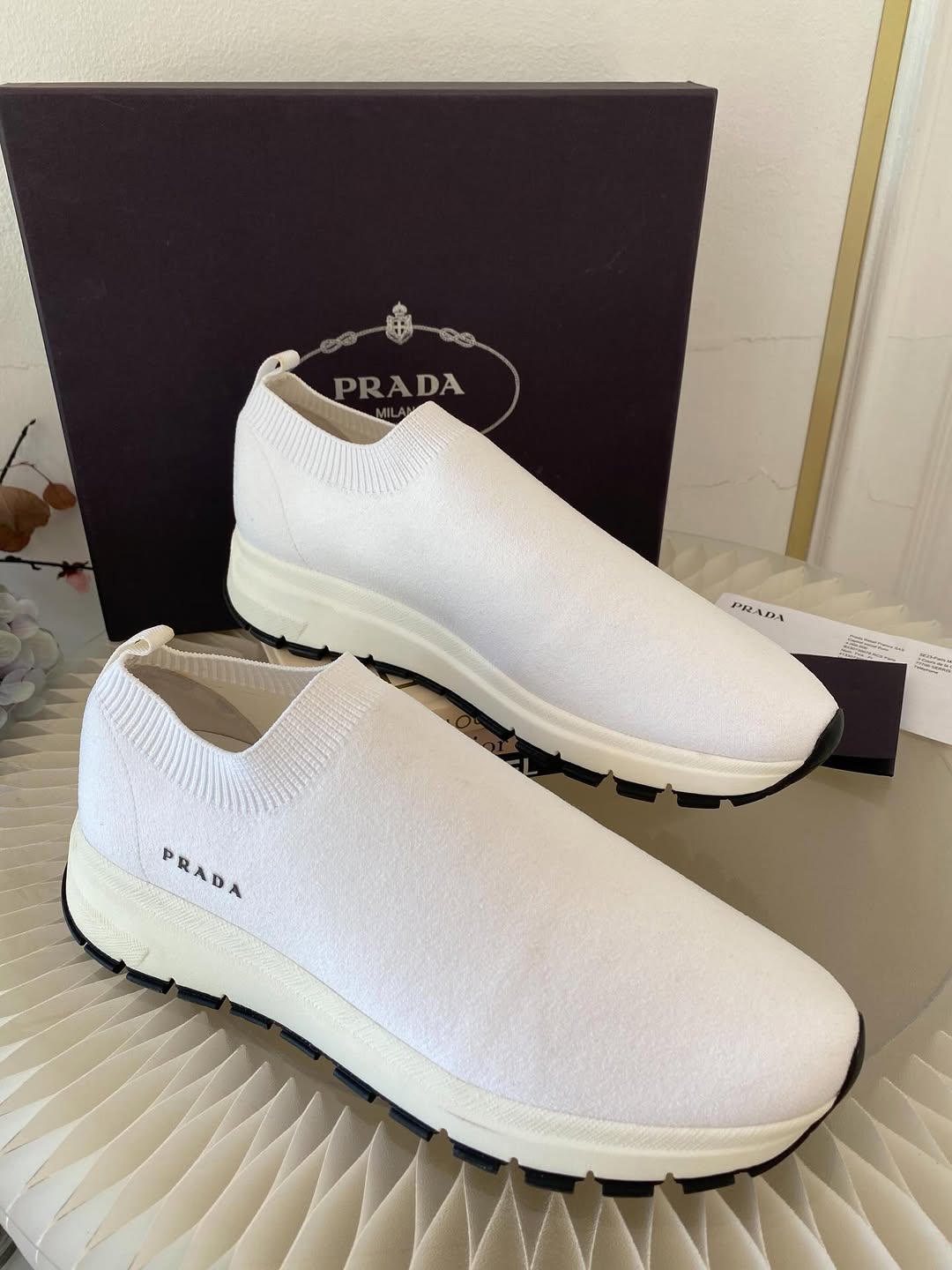 Prada White Sneakers