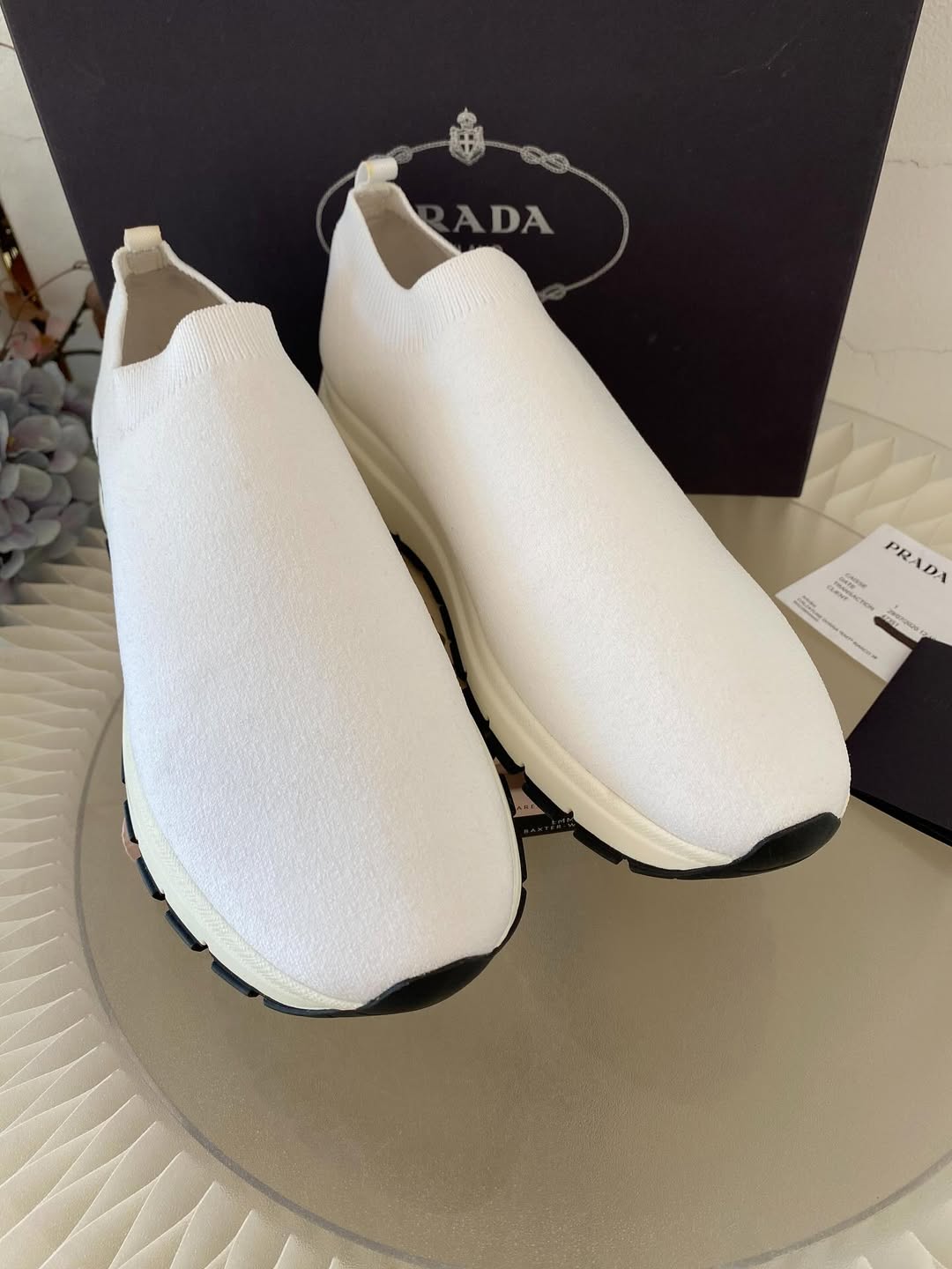 Prada White Sneakers
