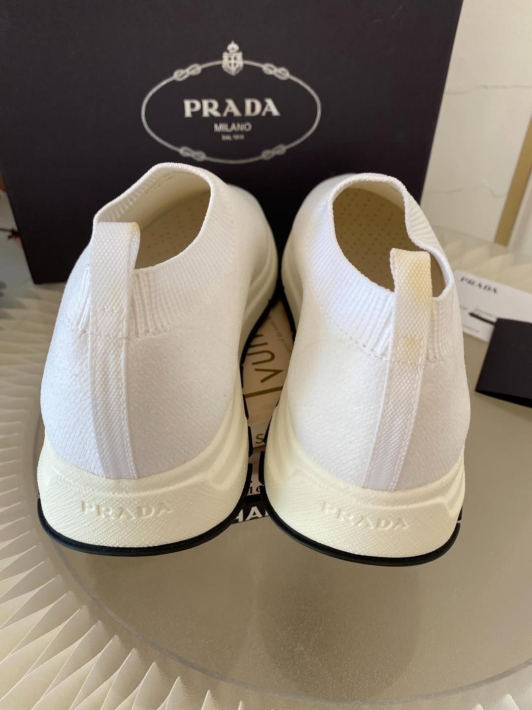Prada White Sneakers