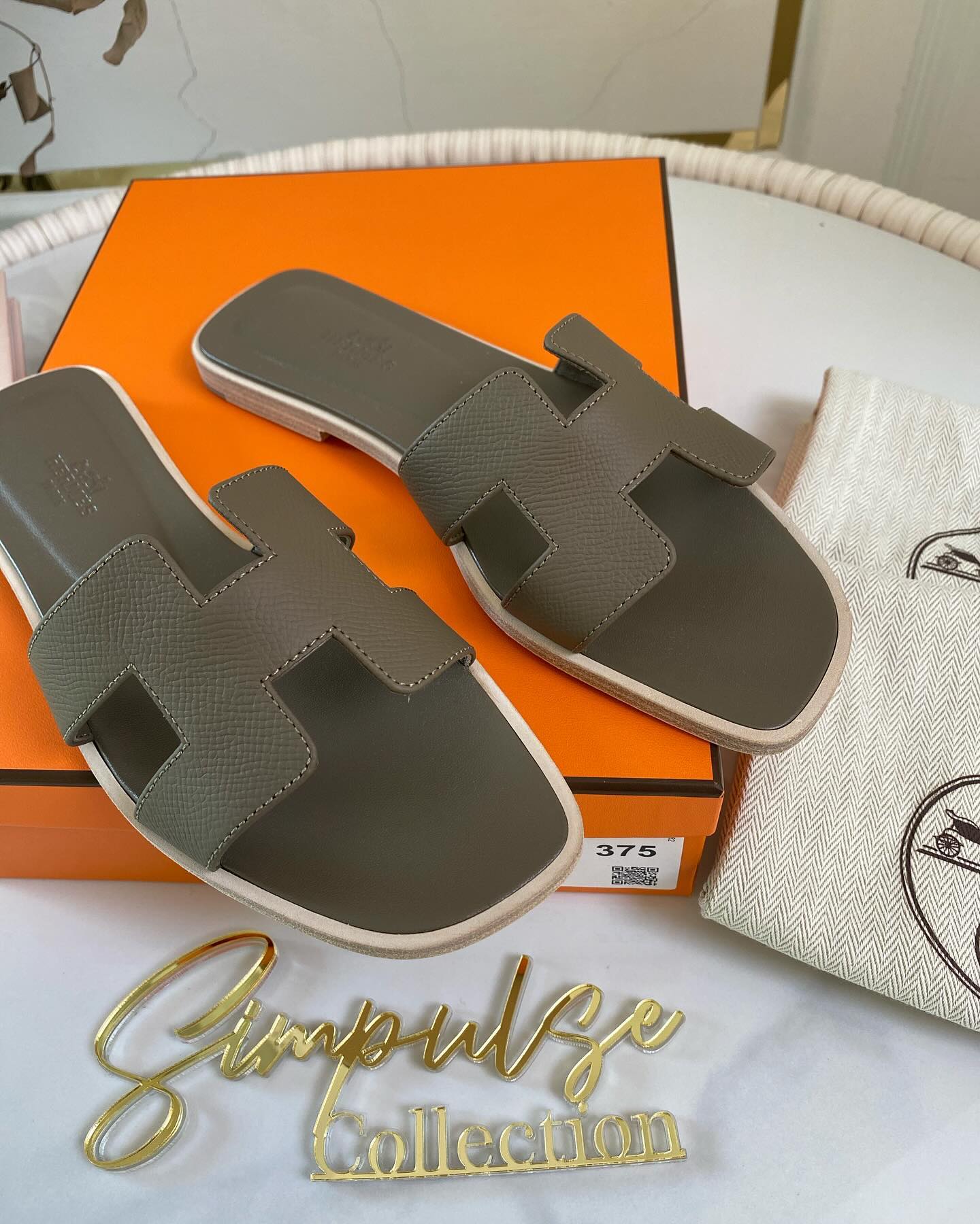 H Oran Etoupe Size 37.5