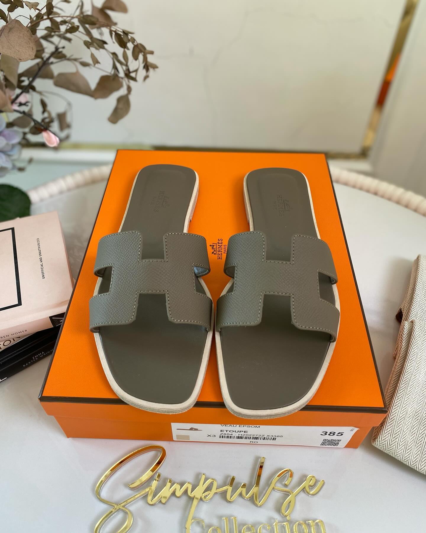 H Oran Etoupe Size 38.5