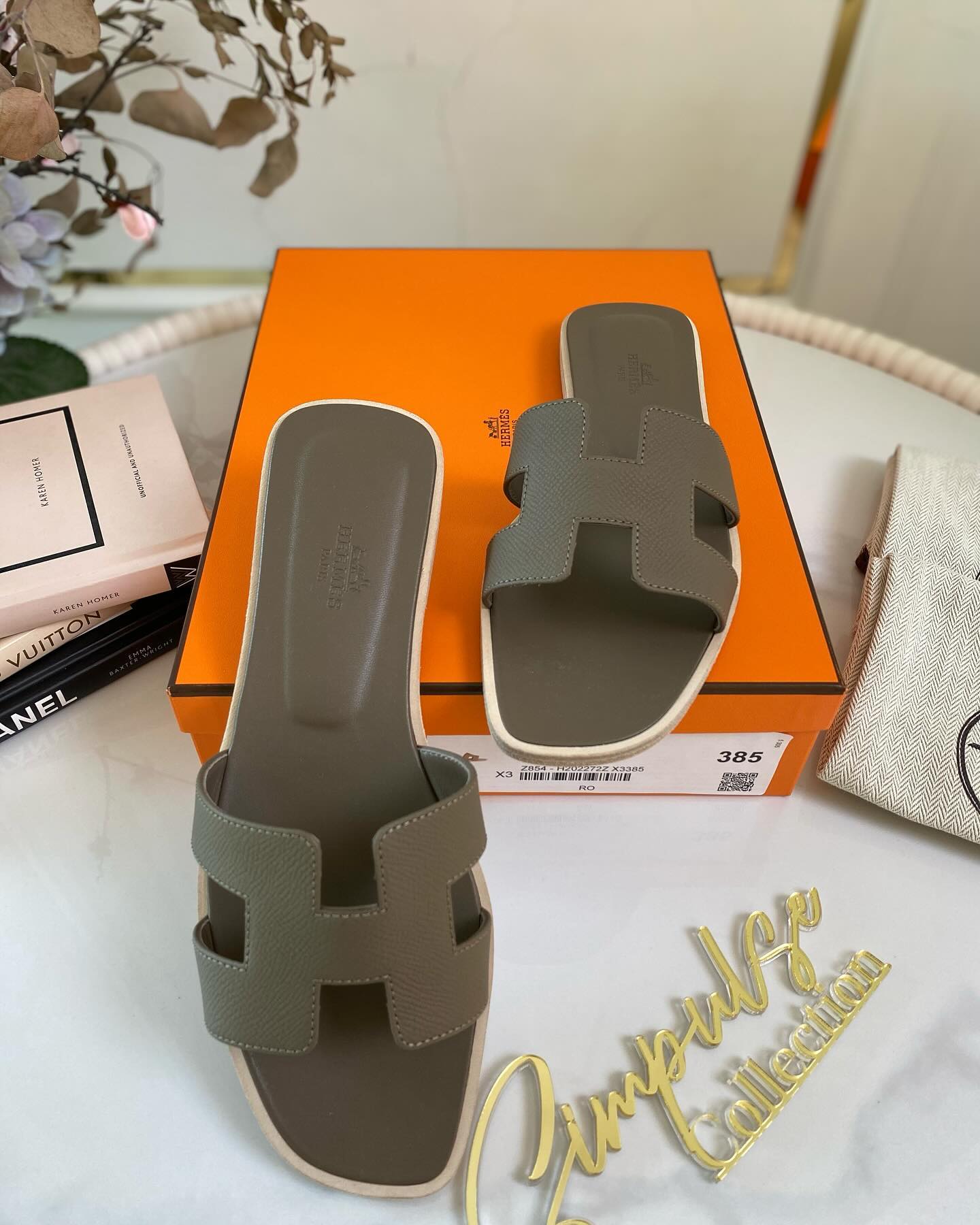 H Oran Etoupe Size 38.5