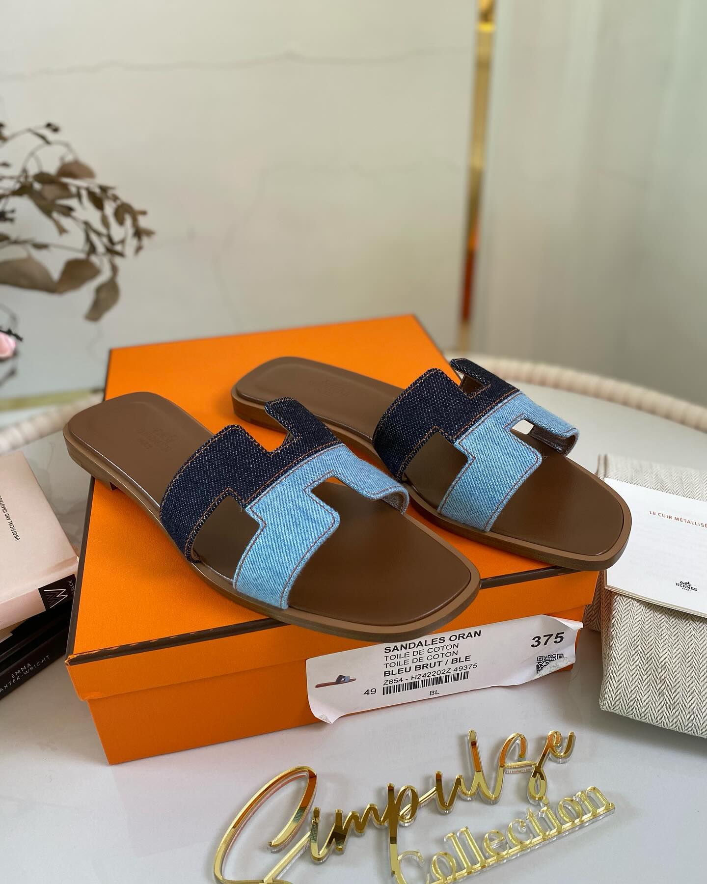 H Oran Denim Size 37.5