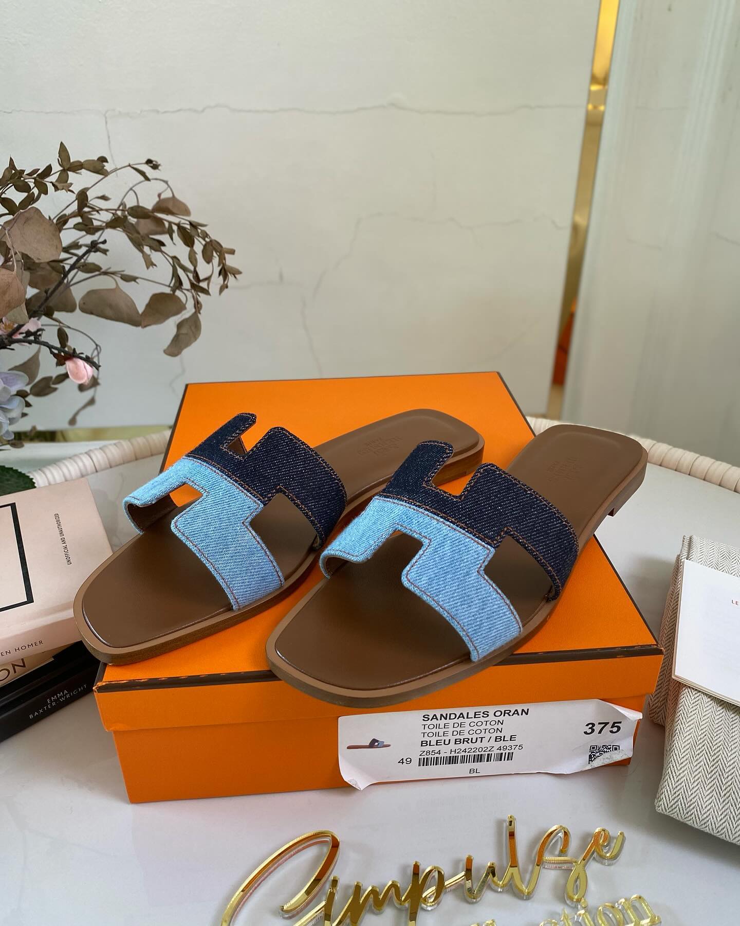 H Oran Denim Size 37.5