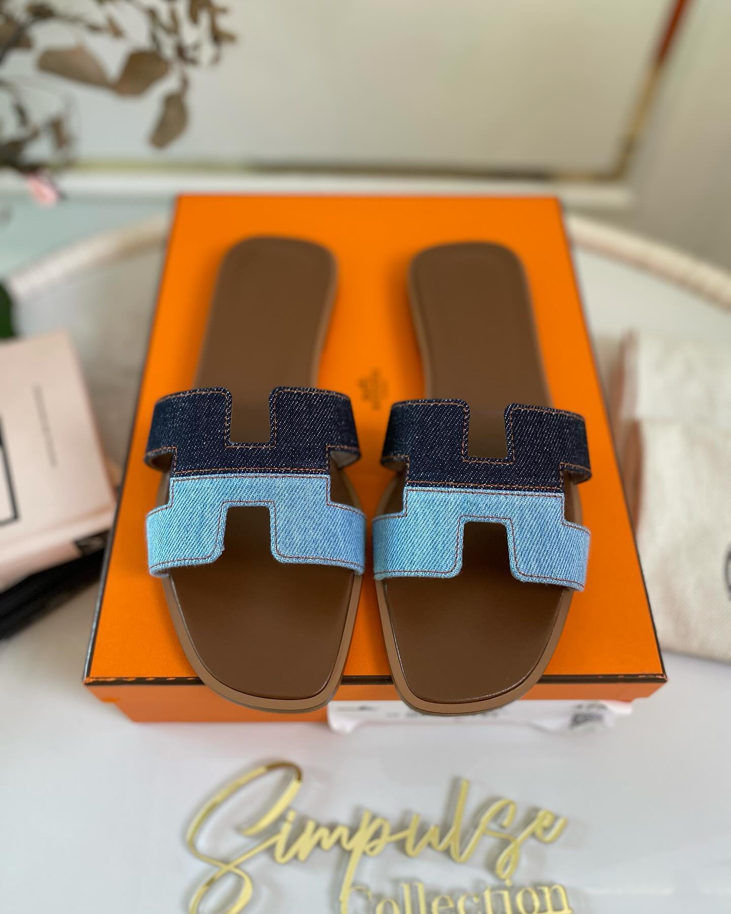 H Oran Denim Size 37.5
