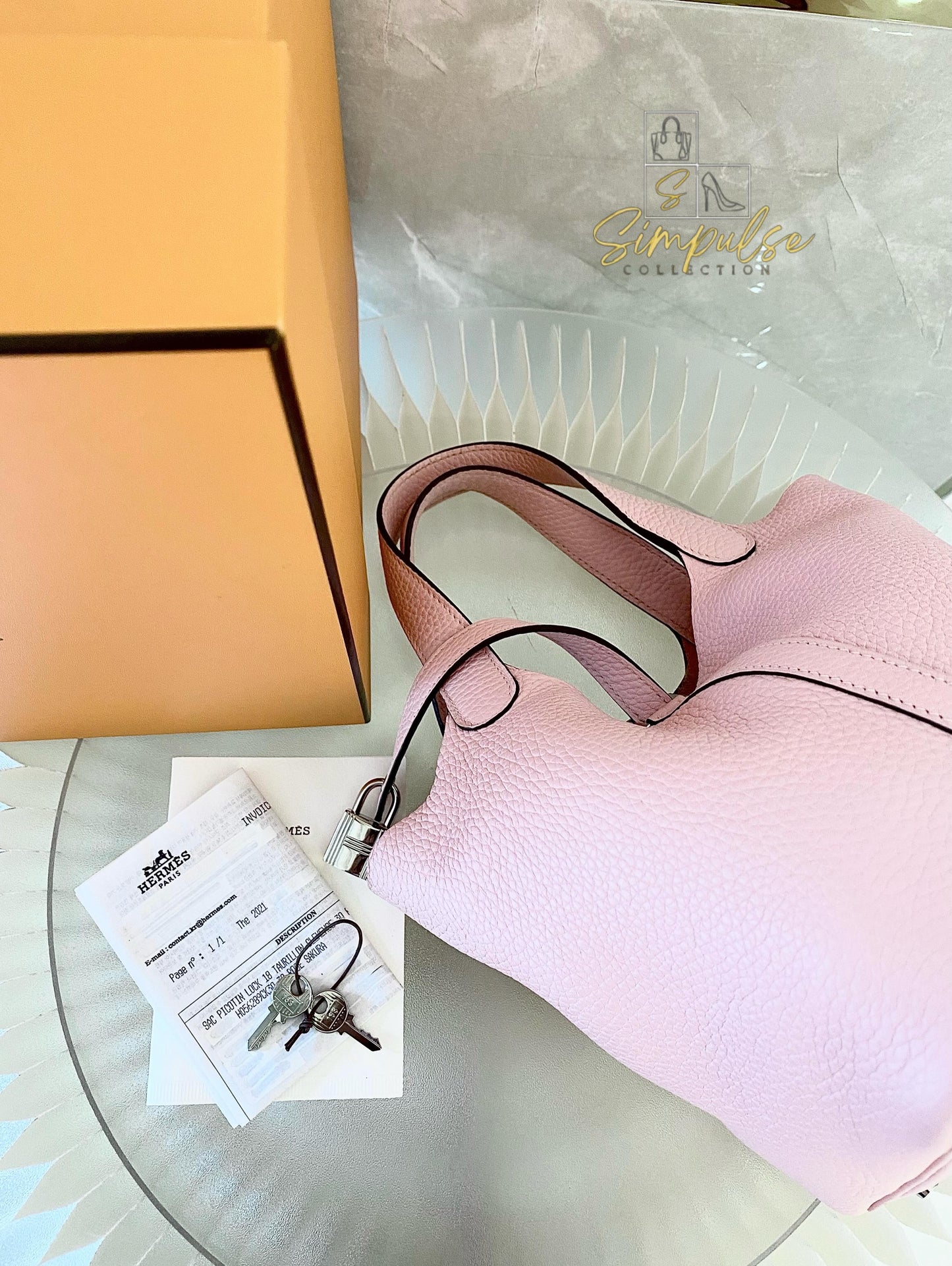 Hermes Picotin Sakura 18