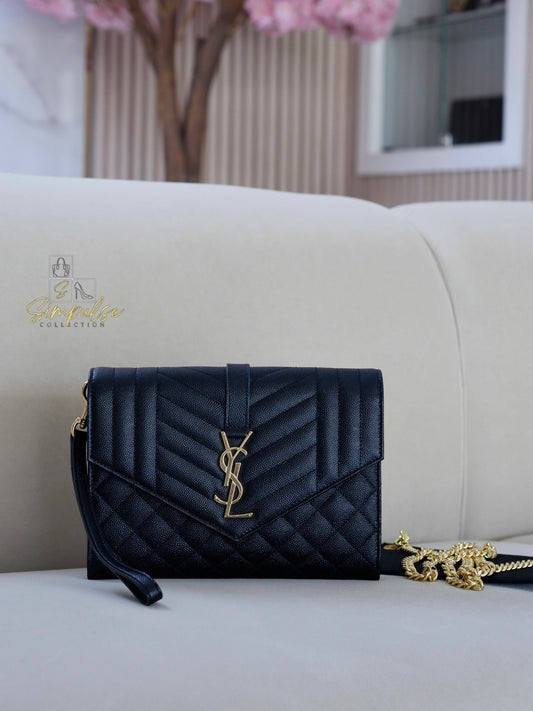 YSL ENVELOPE FLAP WRISTLET