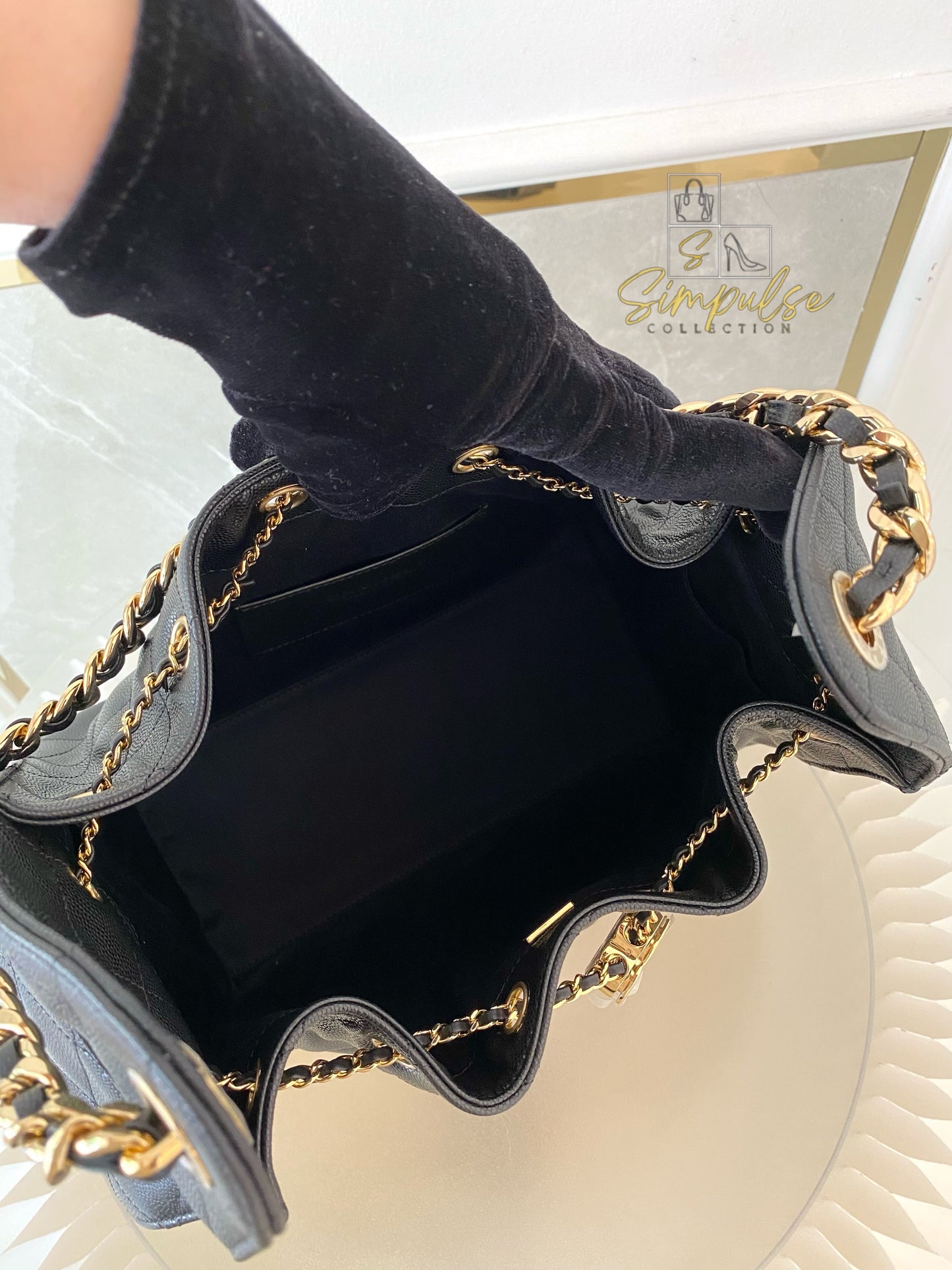 CHANEL C25 SMALL CAVIAR