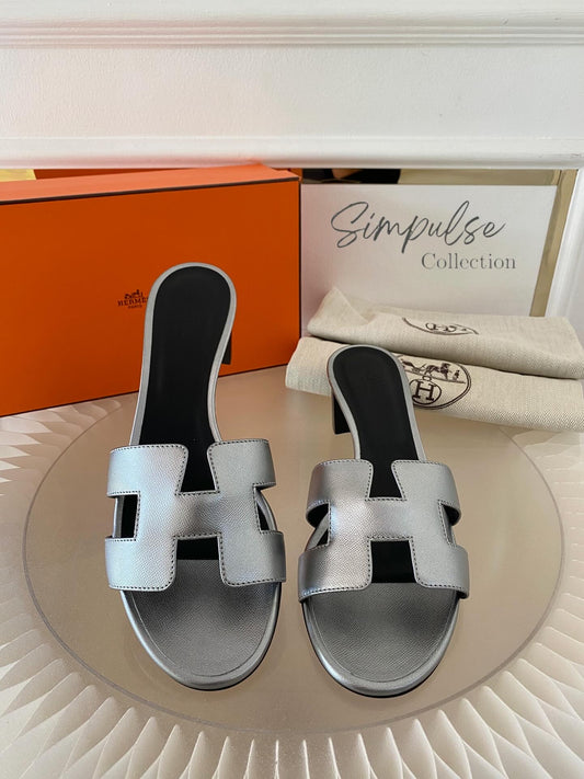 Hermes Oasis Metallic Silver