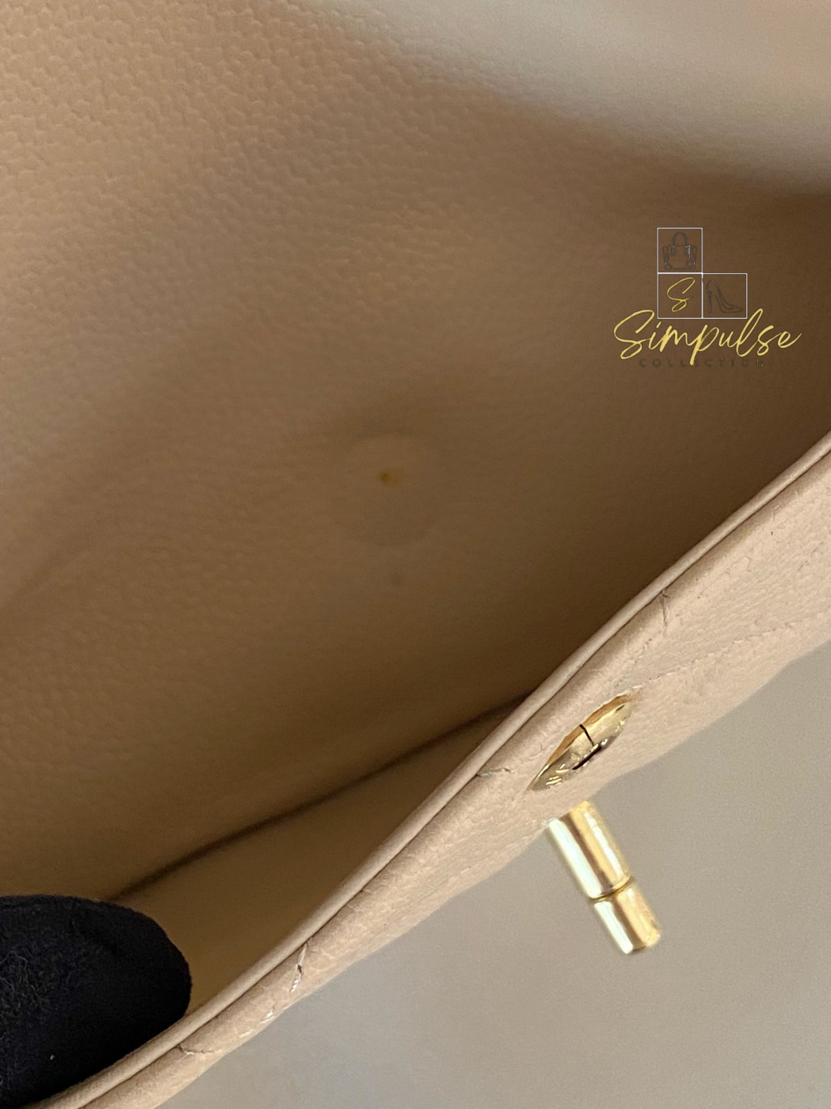 CHANEL JUMBO DOUBLE FLAP BEIGE CAVIAR