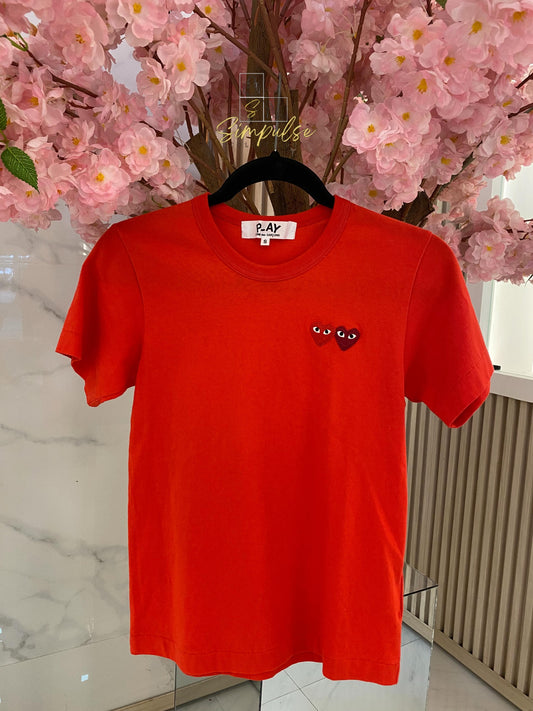 CDG RED T-SHIRT