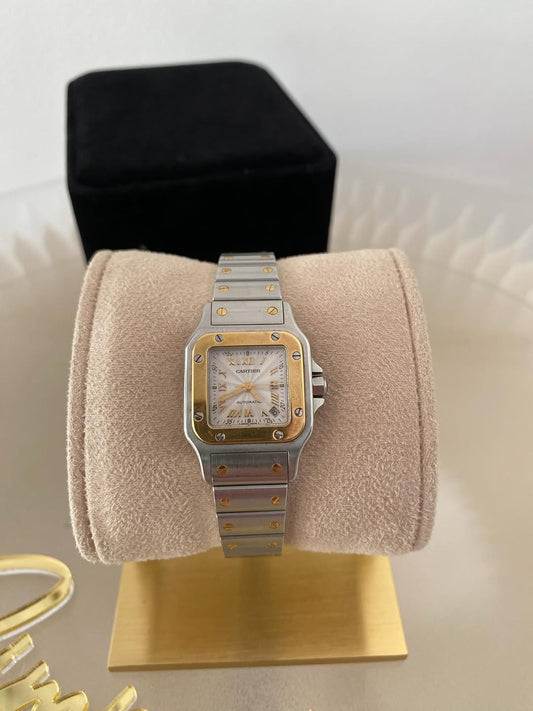 Cartier Santos Galbee Two Tone