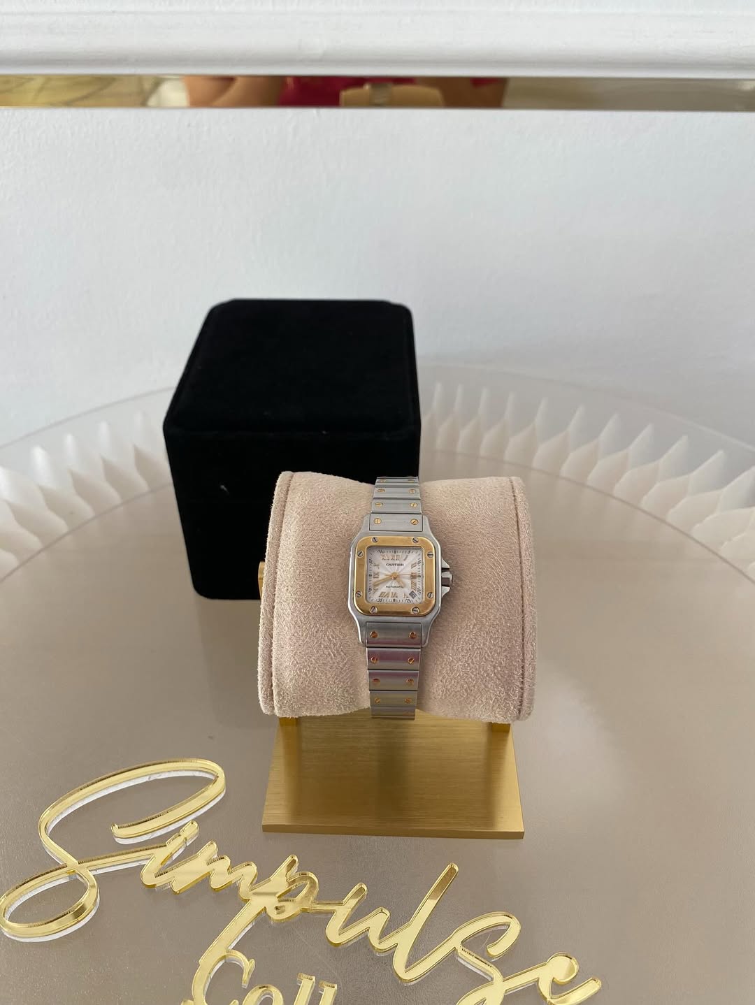 Cartier Santos Galbee Two Tone