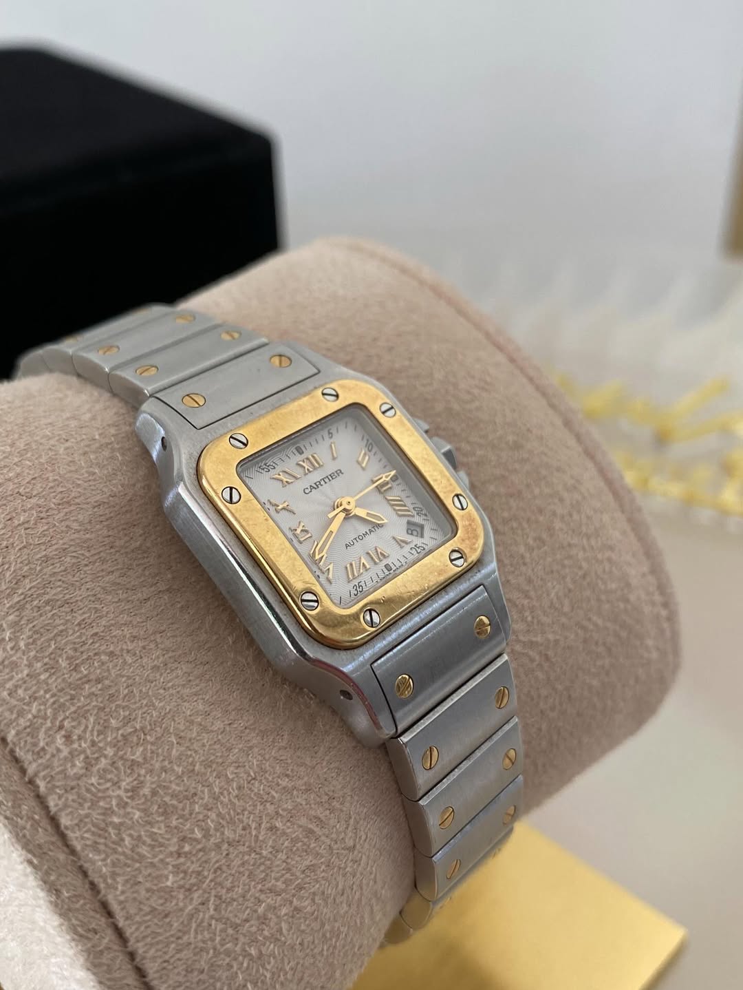 Cartier Santos Galbee Two Tone