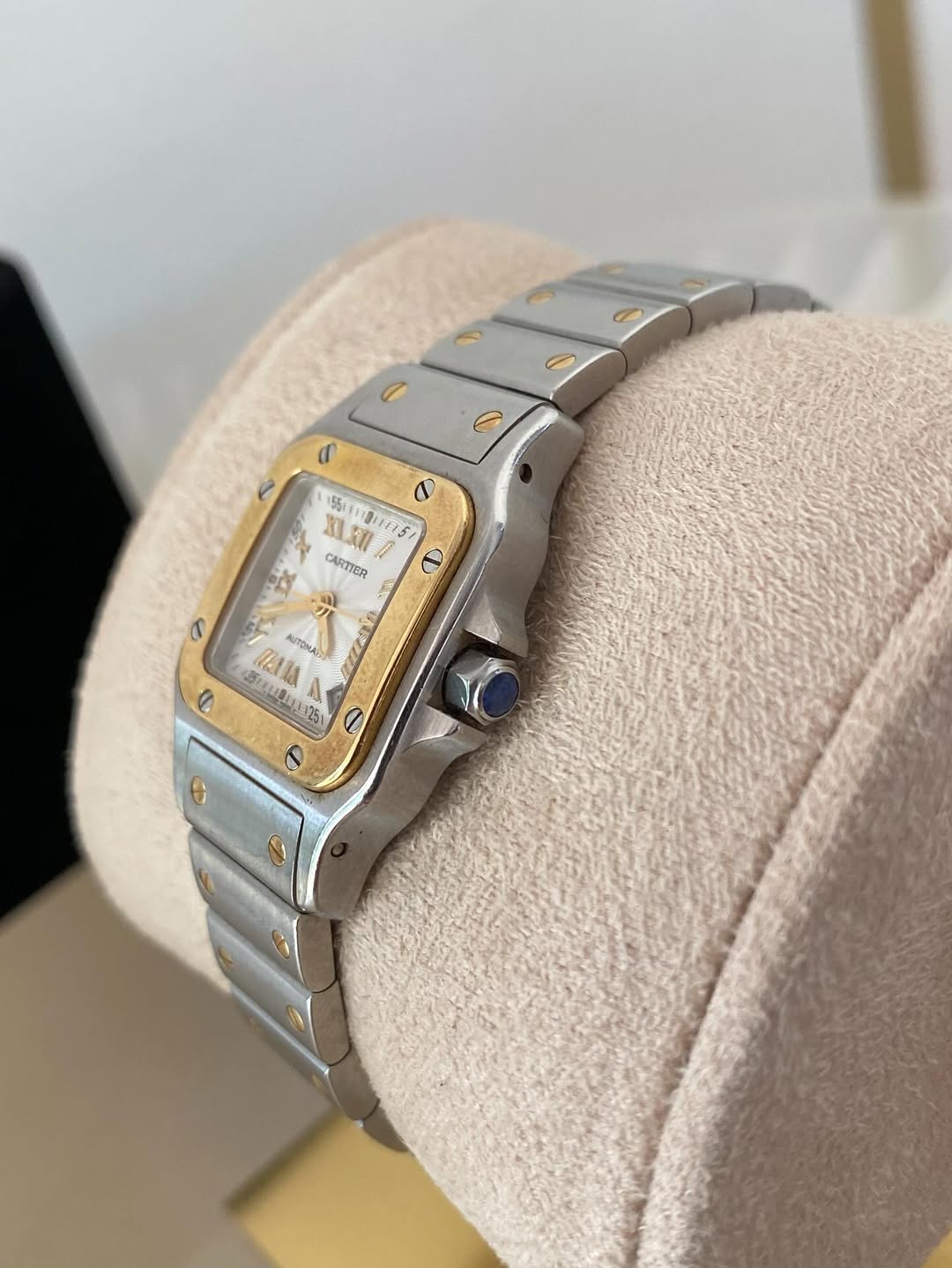 Cartier Santos Galbee Two Tone