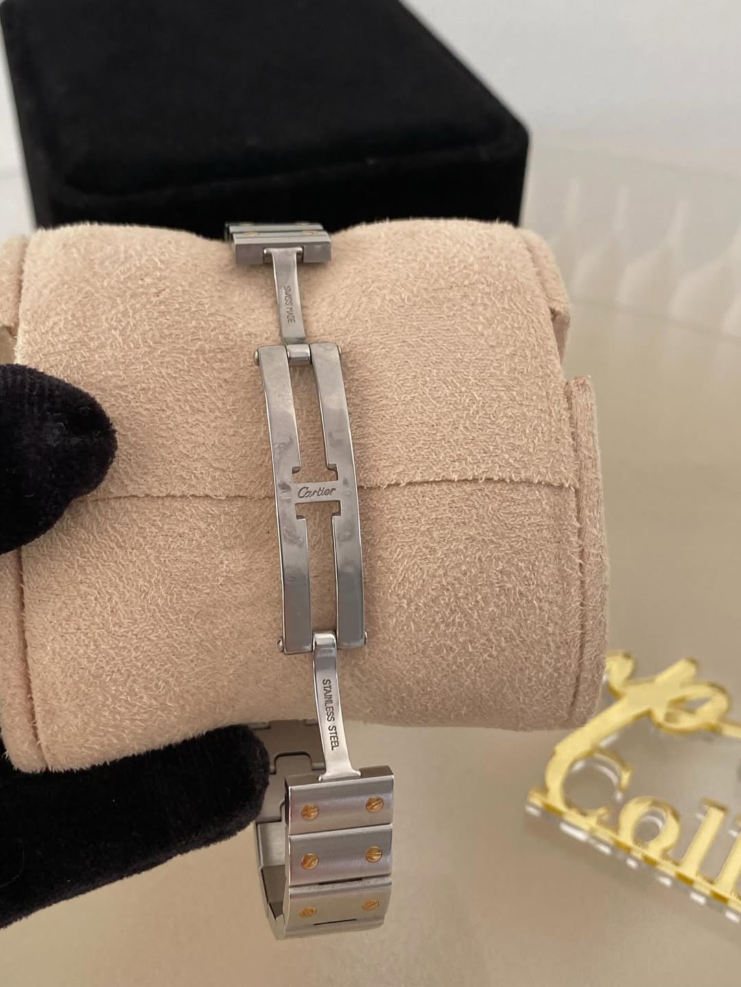 Cartier Santos Galbee Two Tone