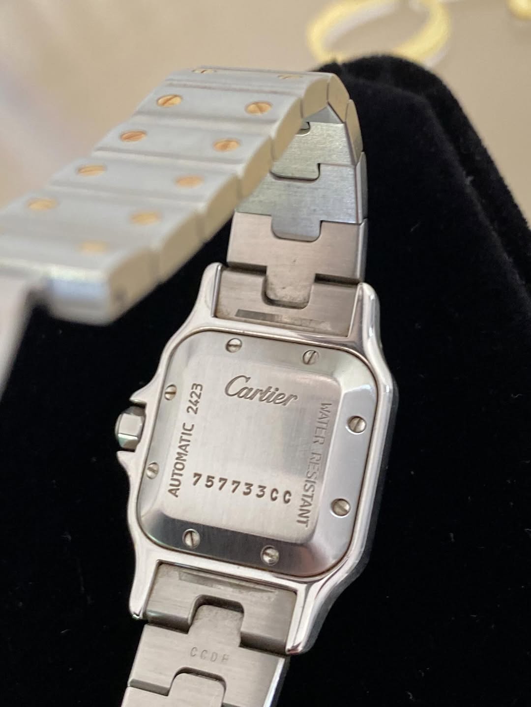 Cartier Santos Galbee Two Tone