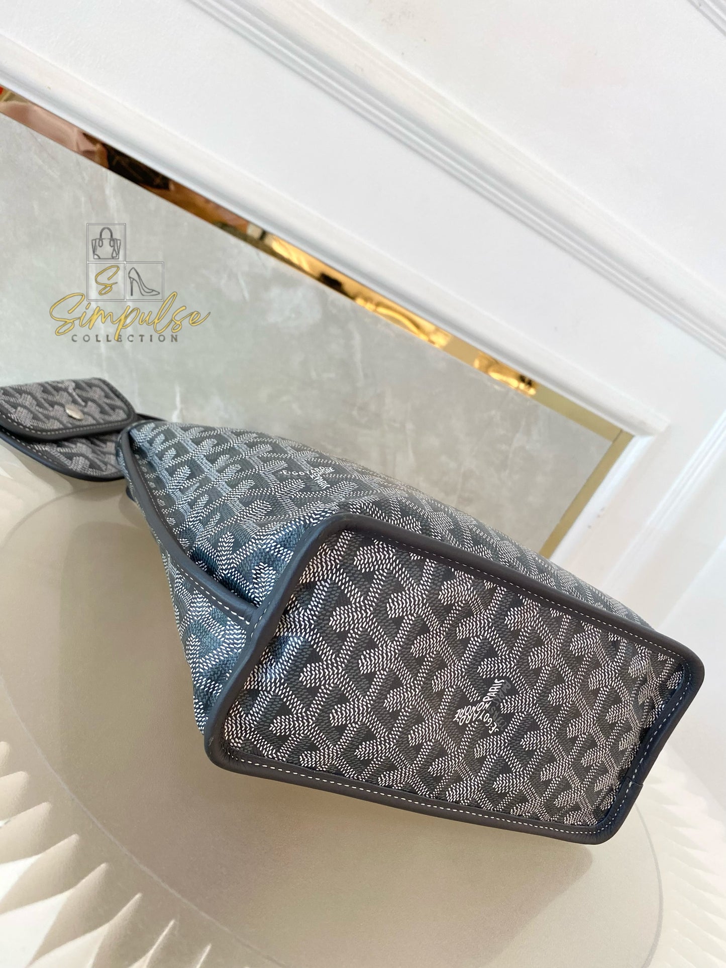 GOYARD MINI ANJOU GRAY