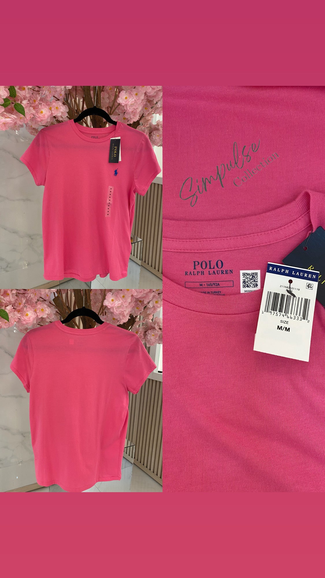 RL Pink Tshirt
