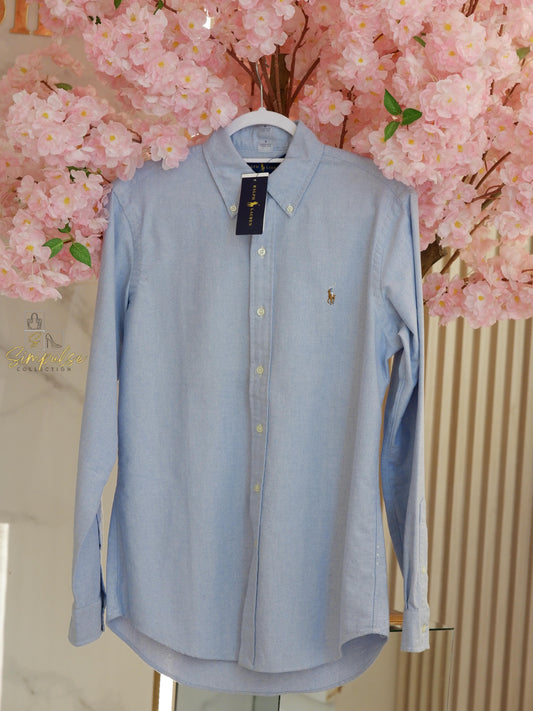 RL Long-sleeve Light Blue